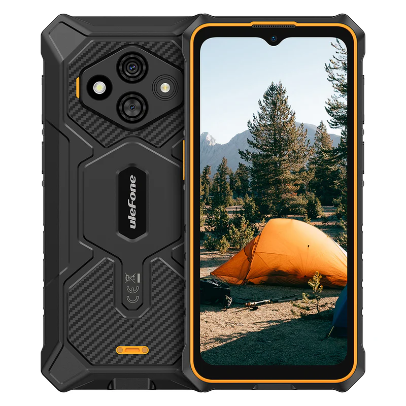 Ulefone RugKing 3 Pro 4G 8/128 Orange 6.56" 120Hz Display IP68 & IP69K Proof | MIL-STD-810H Certified