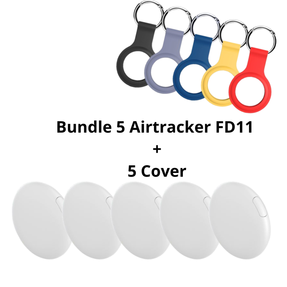 Bundle 5 FD11 + 5 Tpu cover airtag pack2