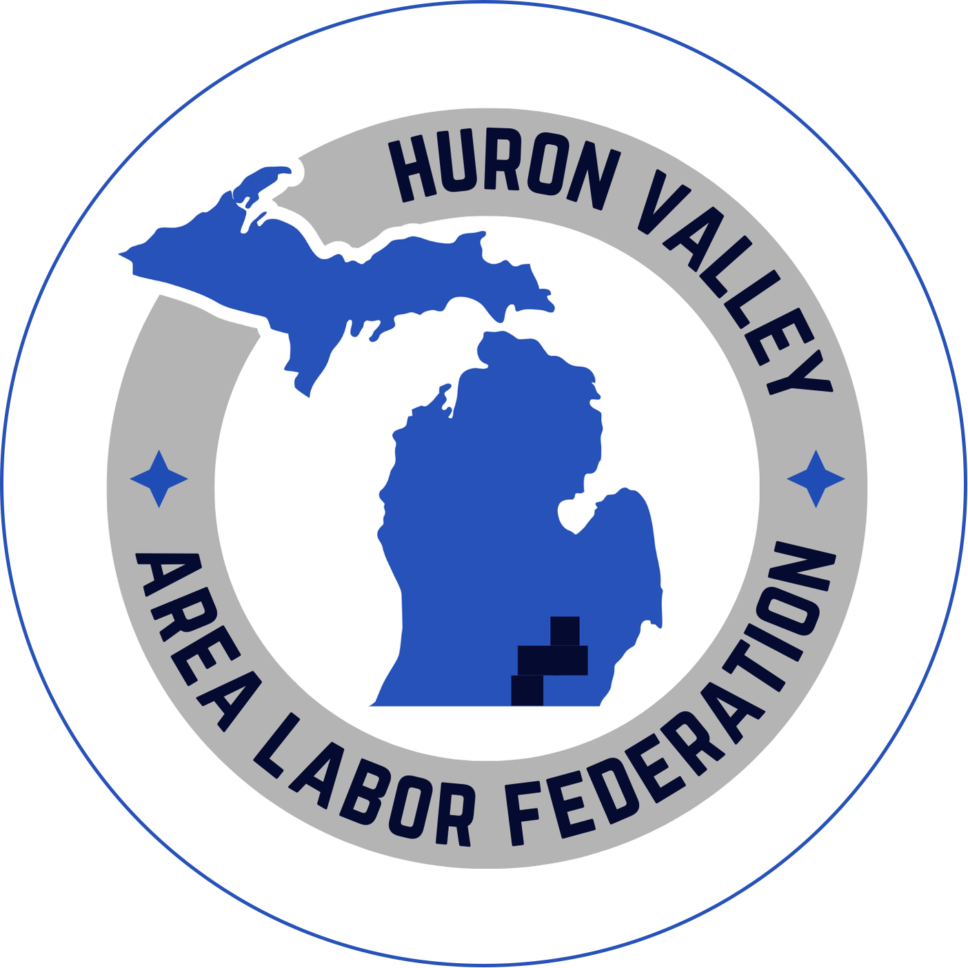 Huron Valley Area Labor Federation Logo