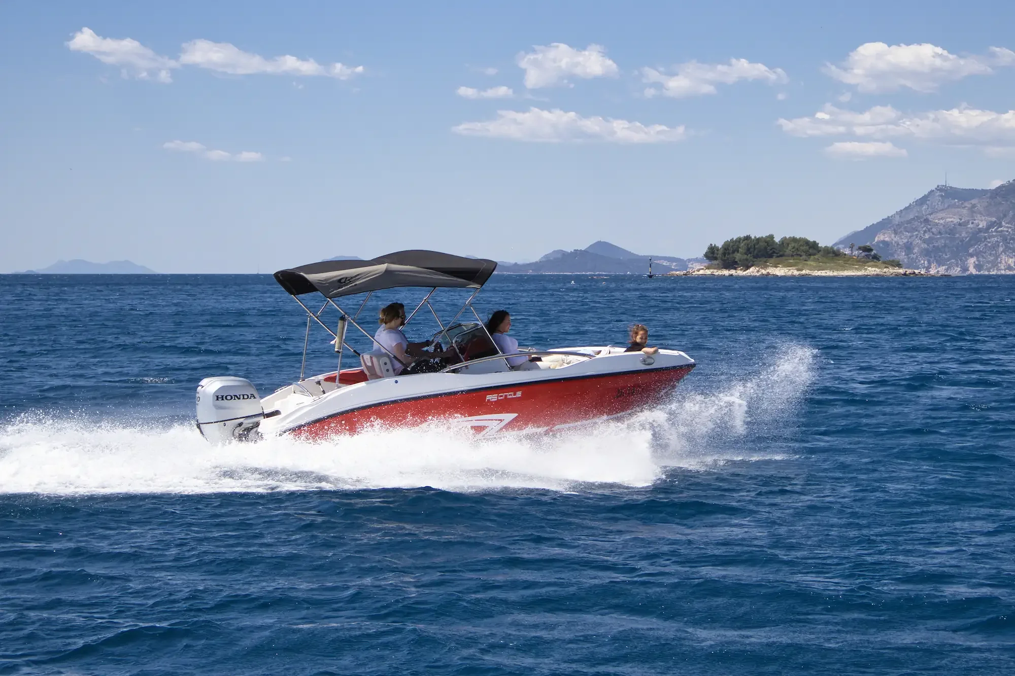 Speedboat taxi cavtat tours sunset