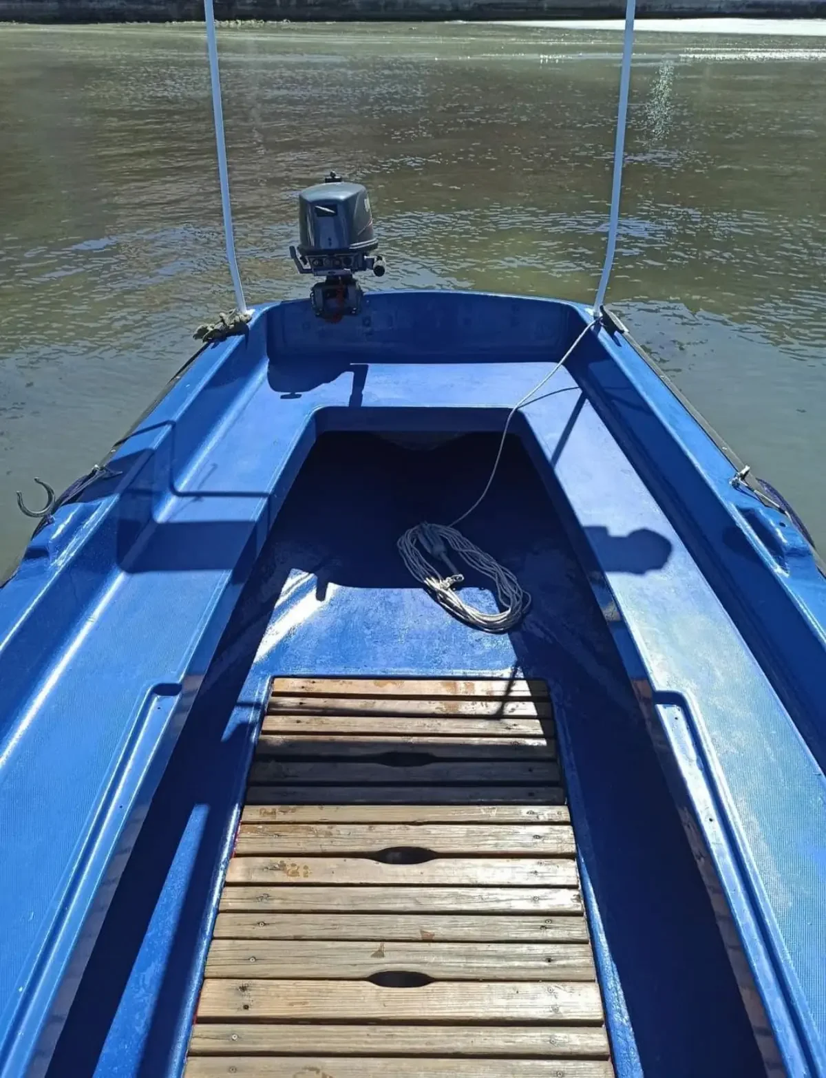 Spacious deck area of our rental boat, perfect for a day on the sea in Cavtat