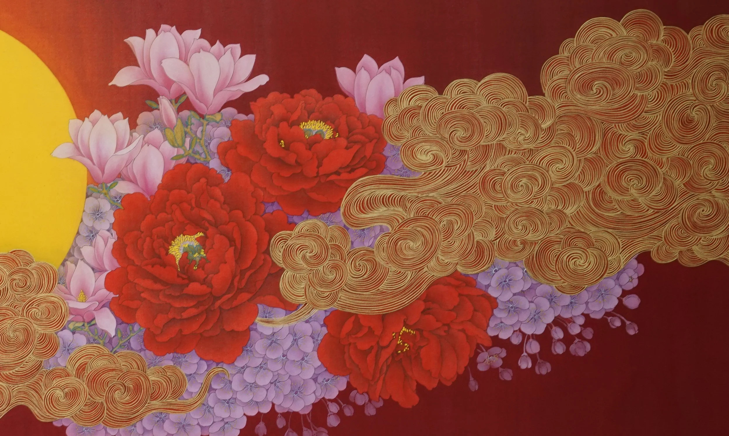 Detail of the original artwork