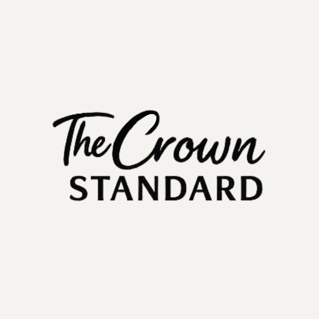 Text reading 'The Crown Standard' on a plain background.