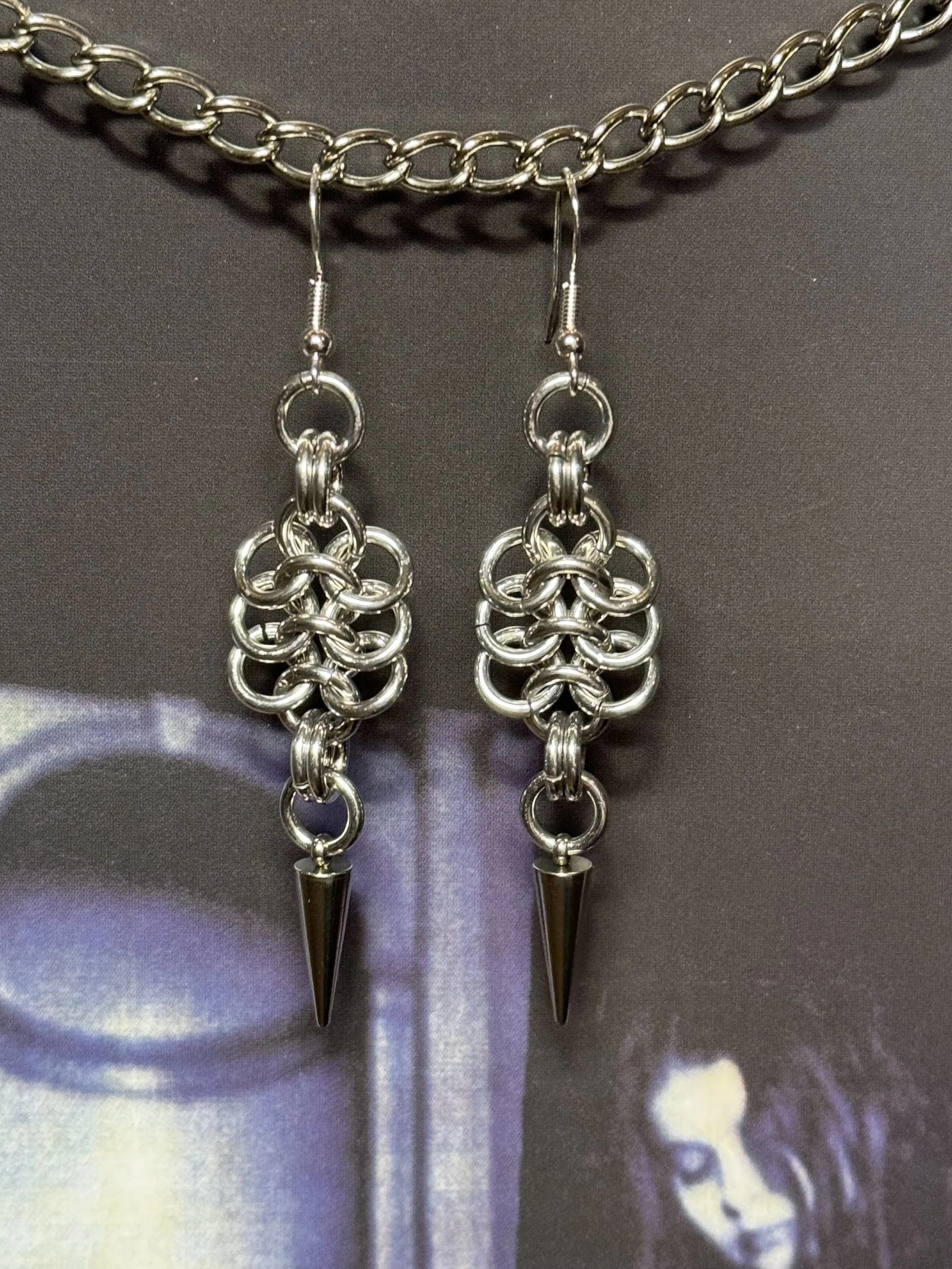 Chainmail Earrings 1