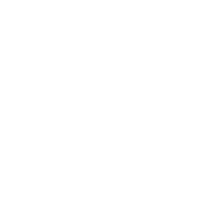 A white number three on a blue background.