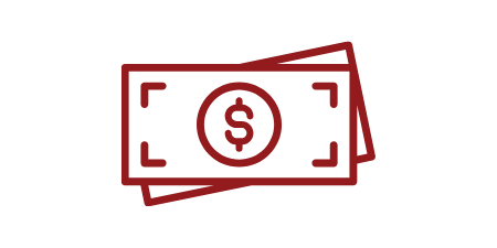 Icon of two dollar bills