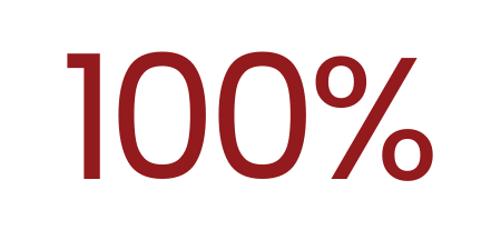 Text reading "100%"