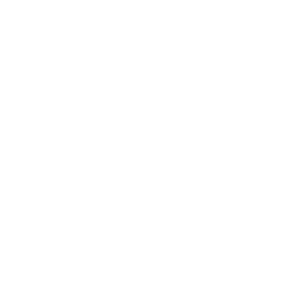 A white number four on a blue background.