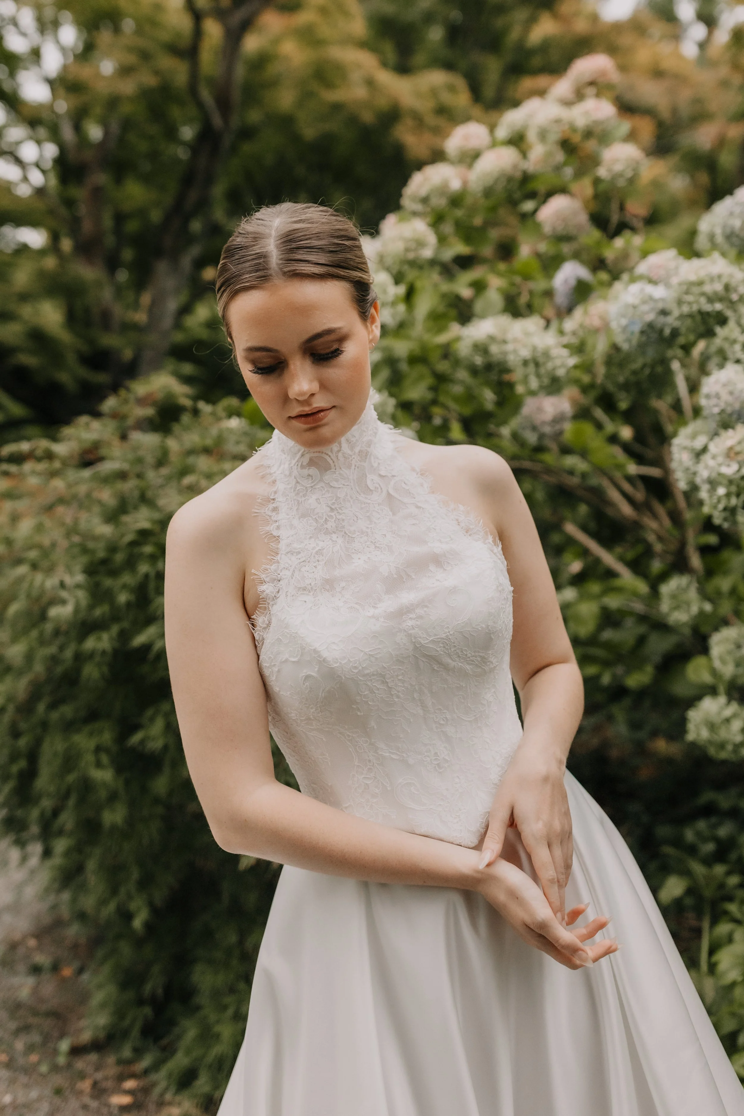 Halter neck bodice
