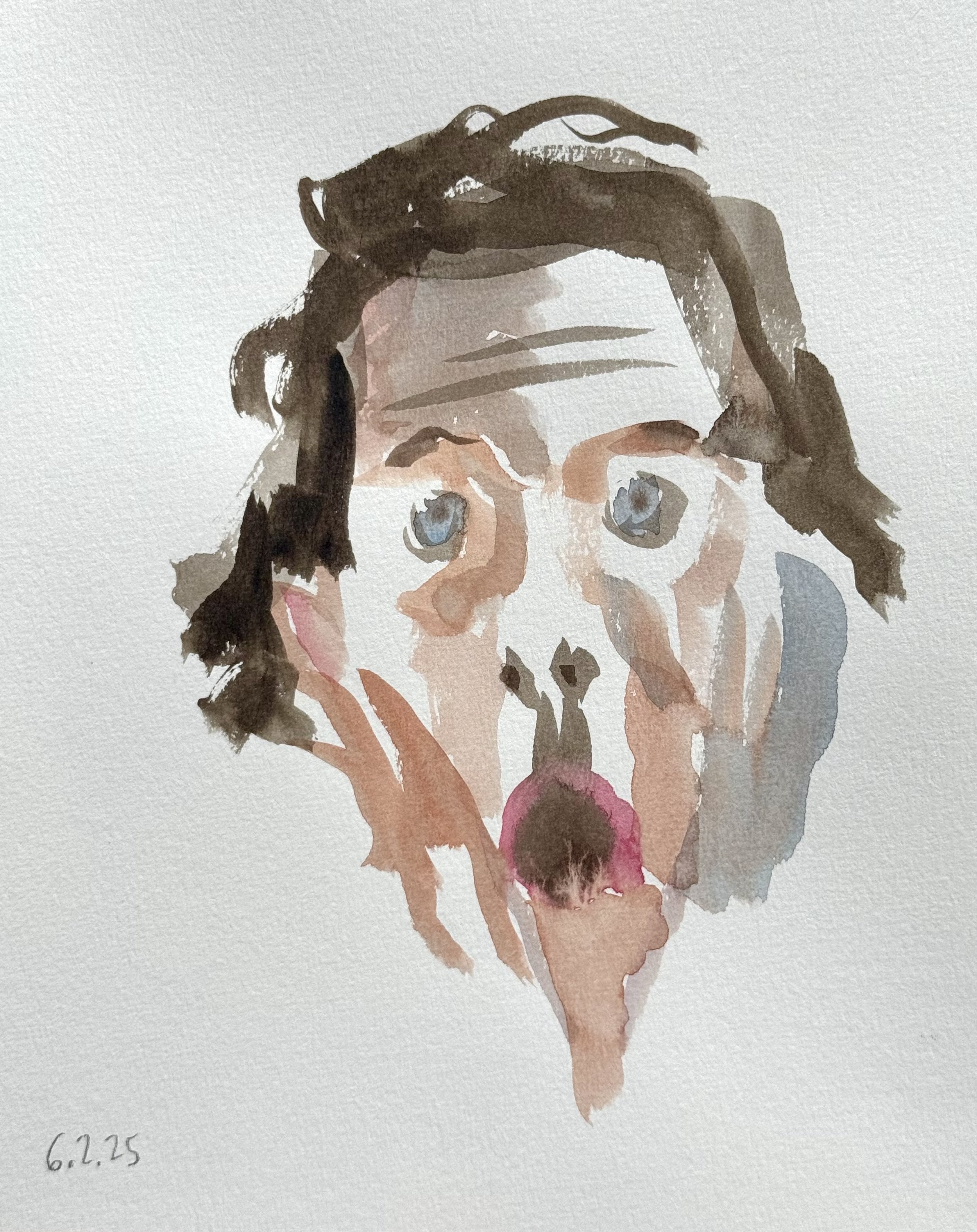 9"x12" watercolor $150