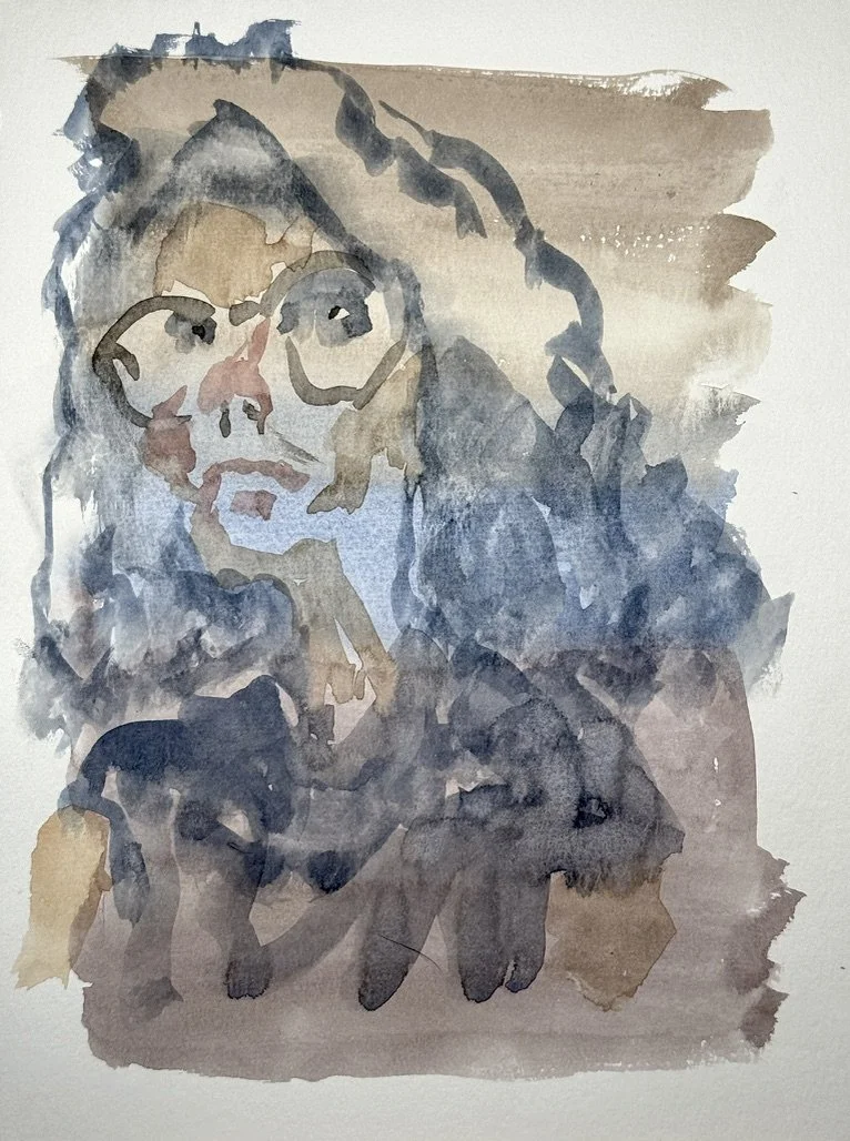 9"x12" watercolor $150