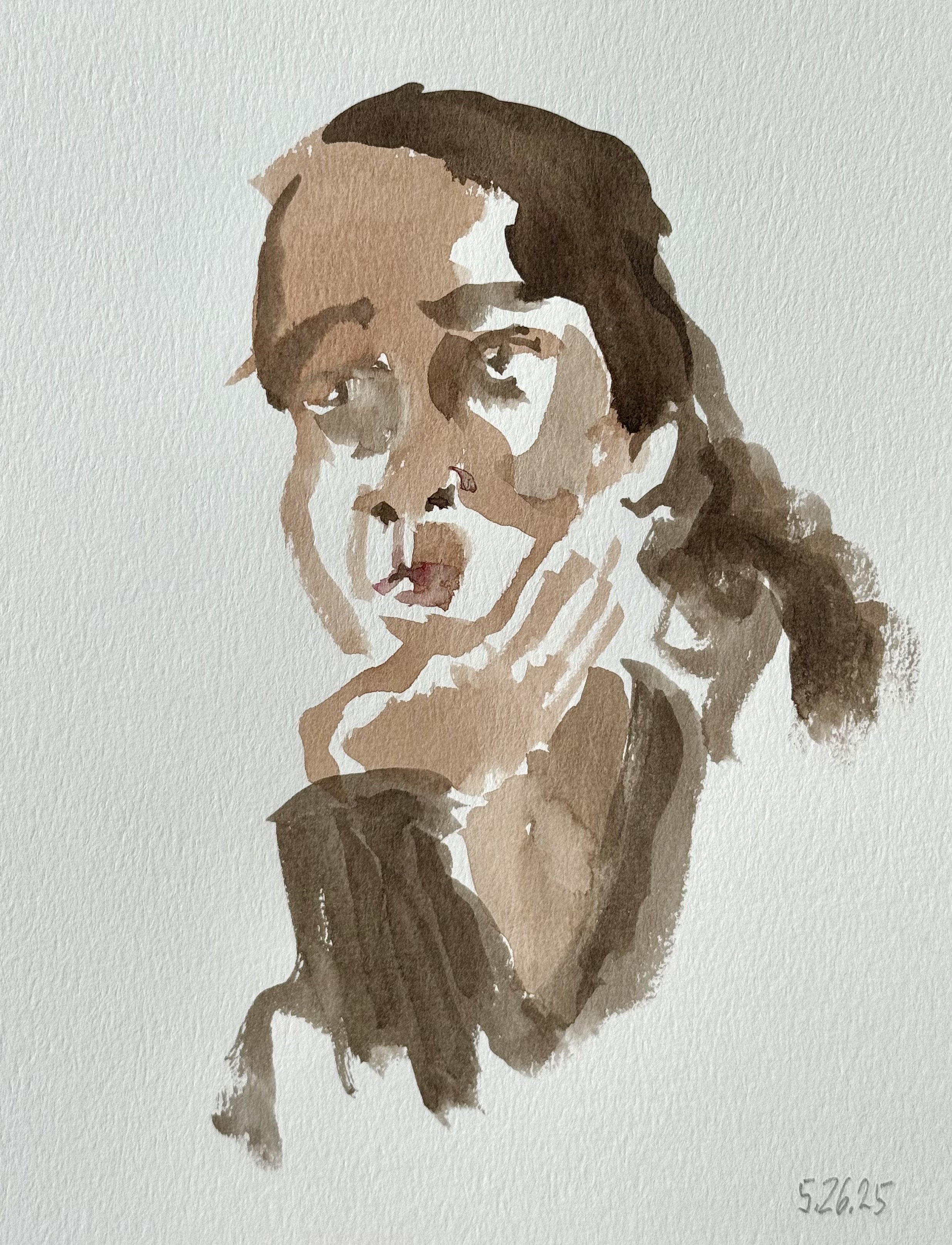 9"x12" watercolor $150