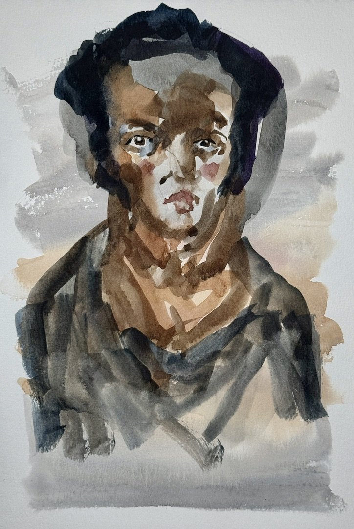 9"x12" watercolor $150