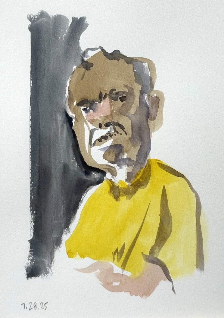 9"x12" watercolor $150
