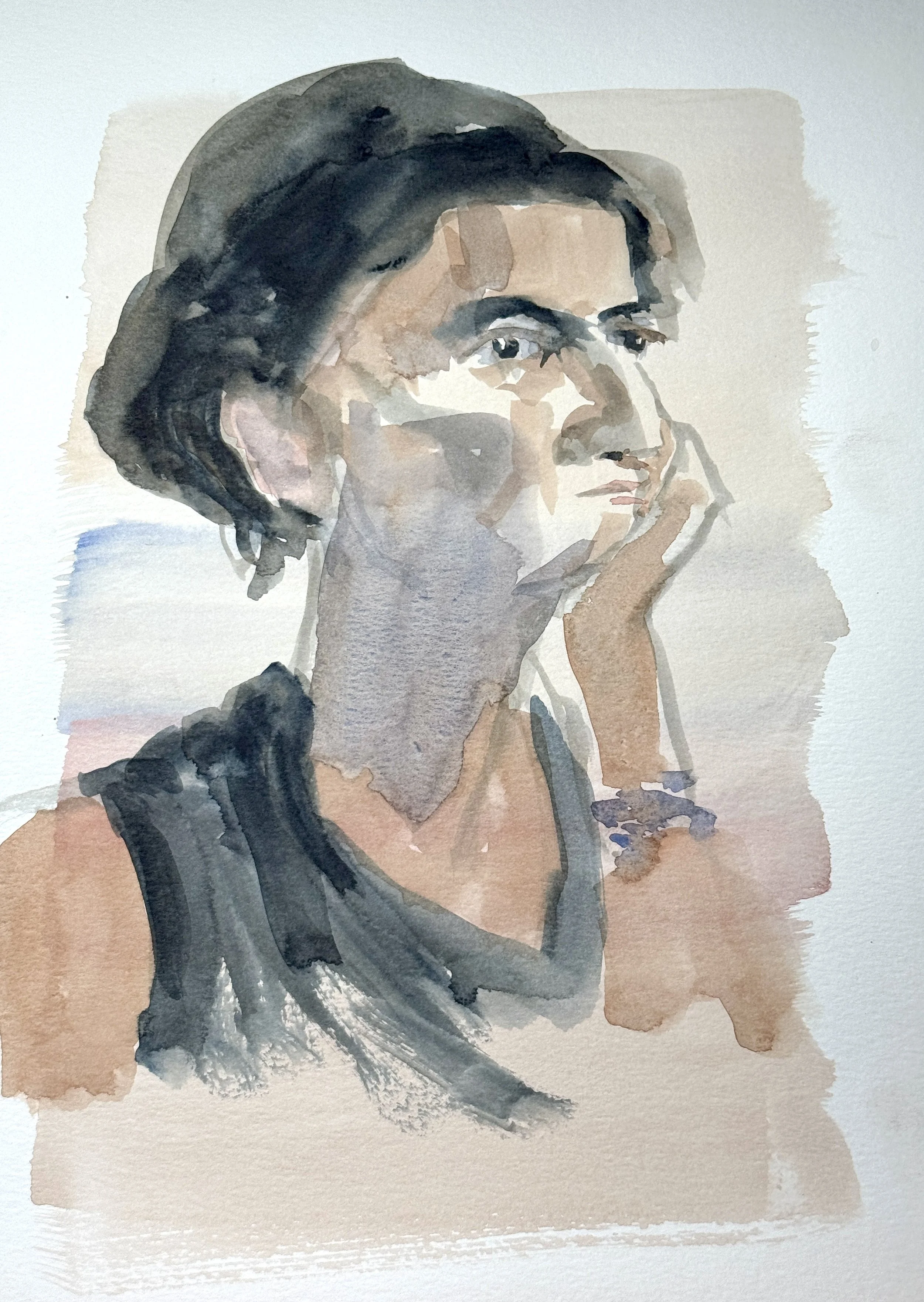 11"x15" watercolor $200