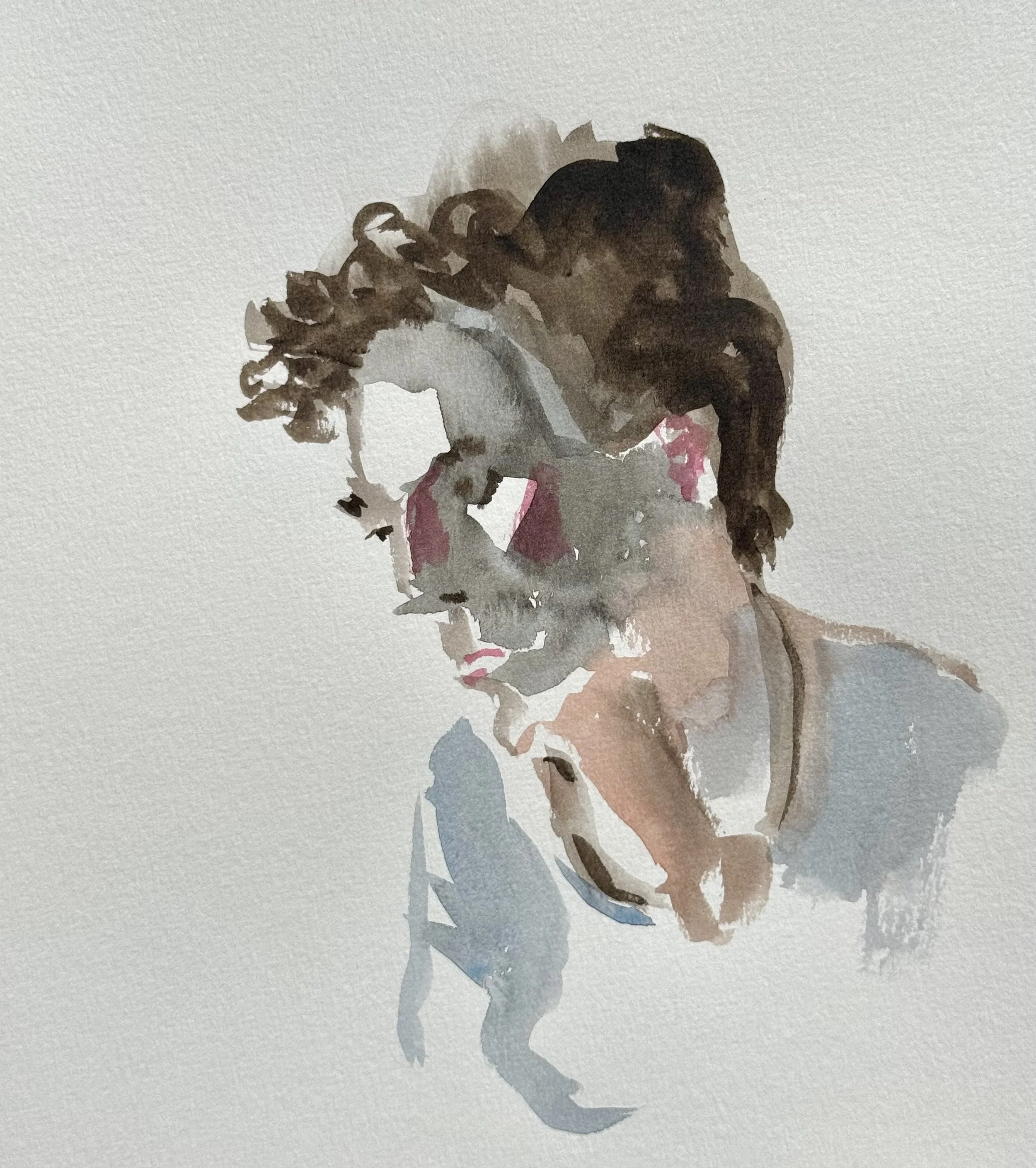 9"x12" watercolor $150