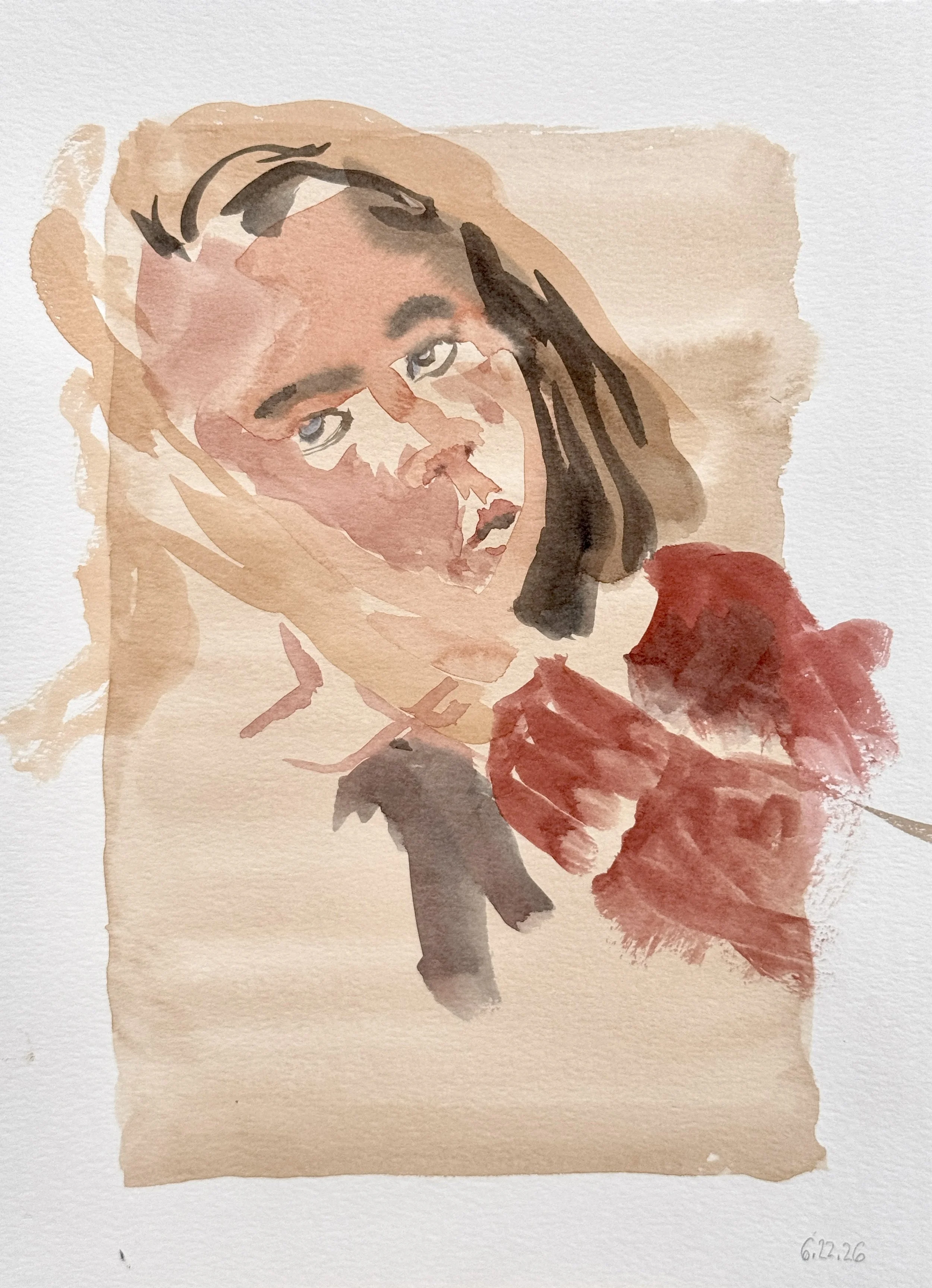 11"x15" watercolor $200