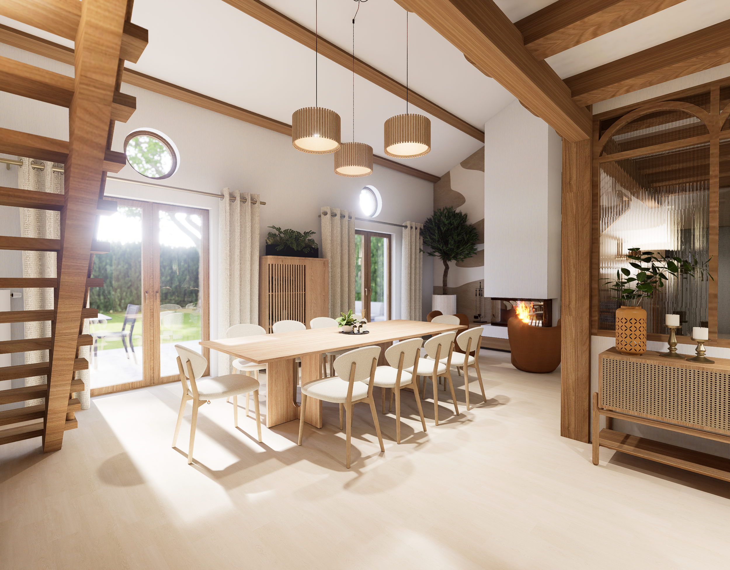 Rénovation d'une maison à Saint-Fiacre