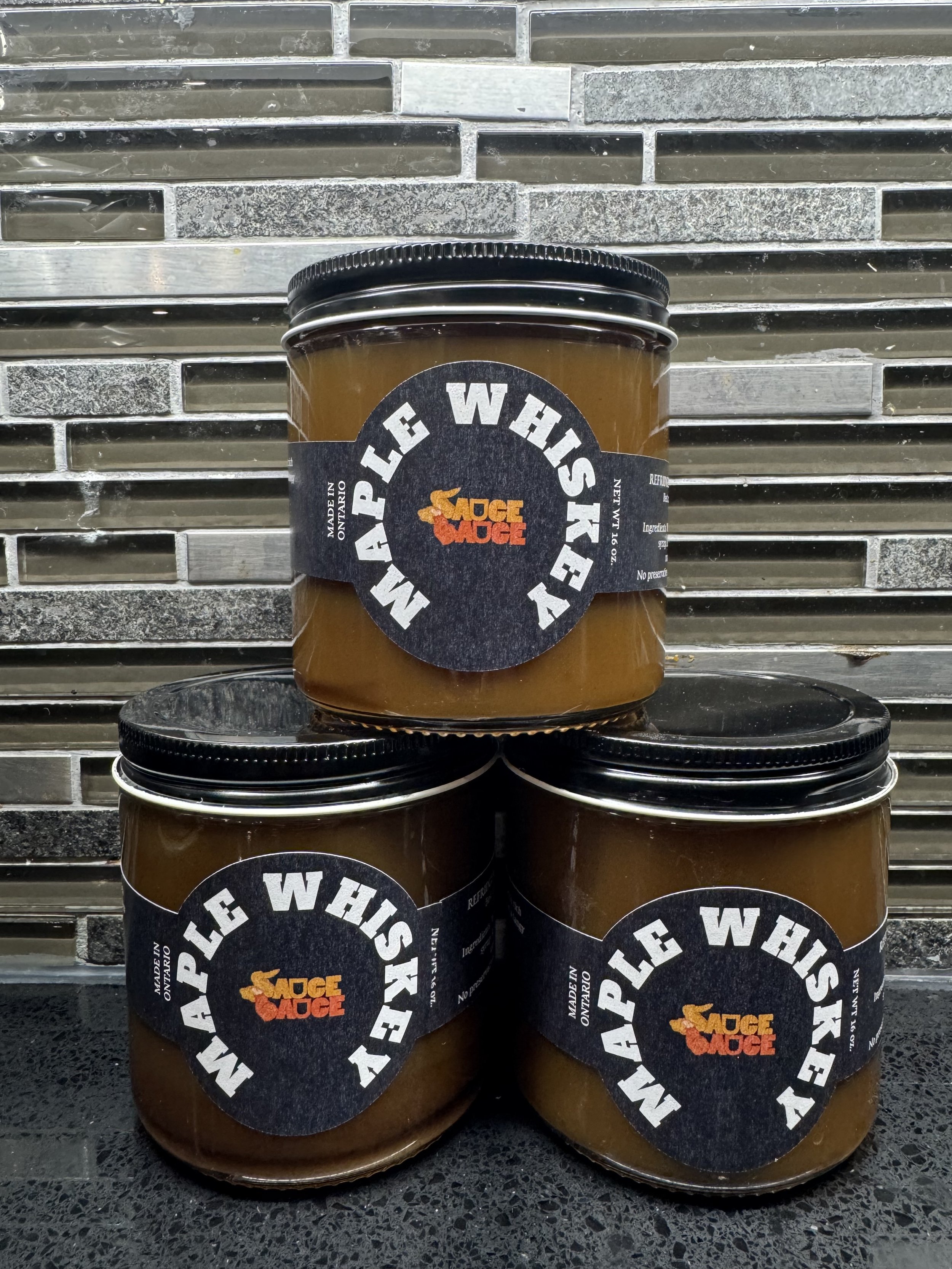 Maple Whiskey Glaze