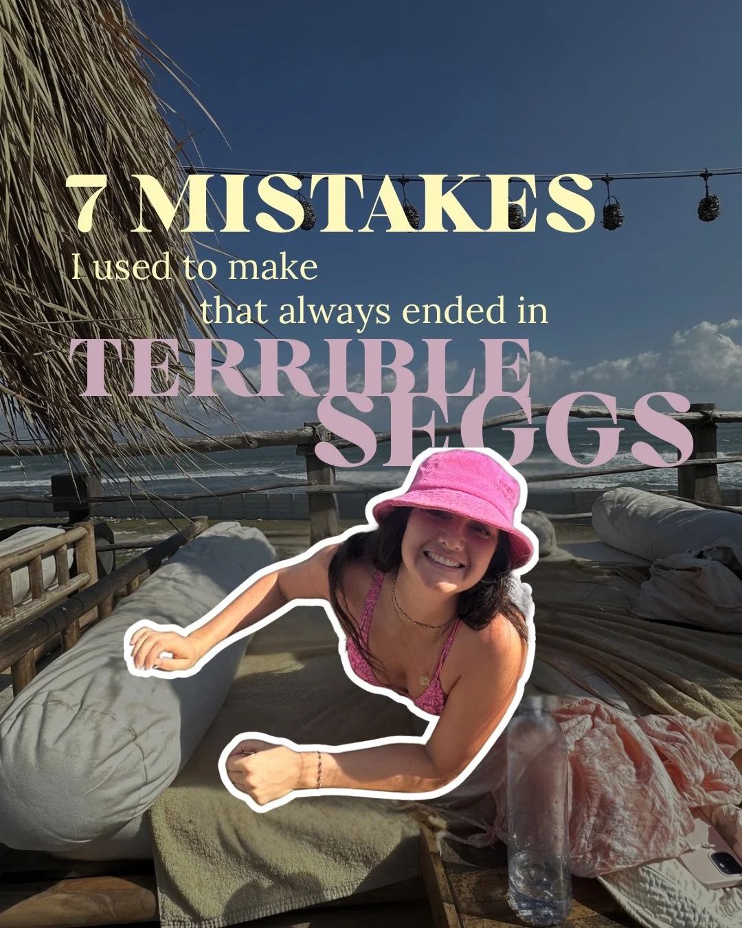 Seggs is supposed to feel good (not thinking, is this it?).

You&rsquo;re supposed to feel pleasure, connected to yourself &amp; your lover/partner (not stuck in your head). 

It&rsquo;s supposed to be something fun thing that keeps you coming back f