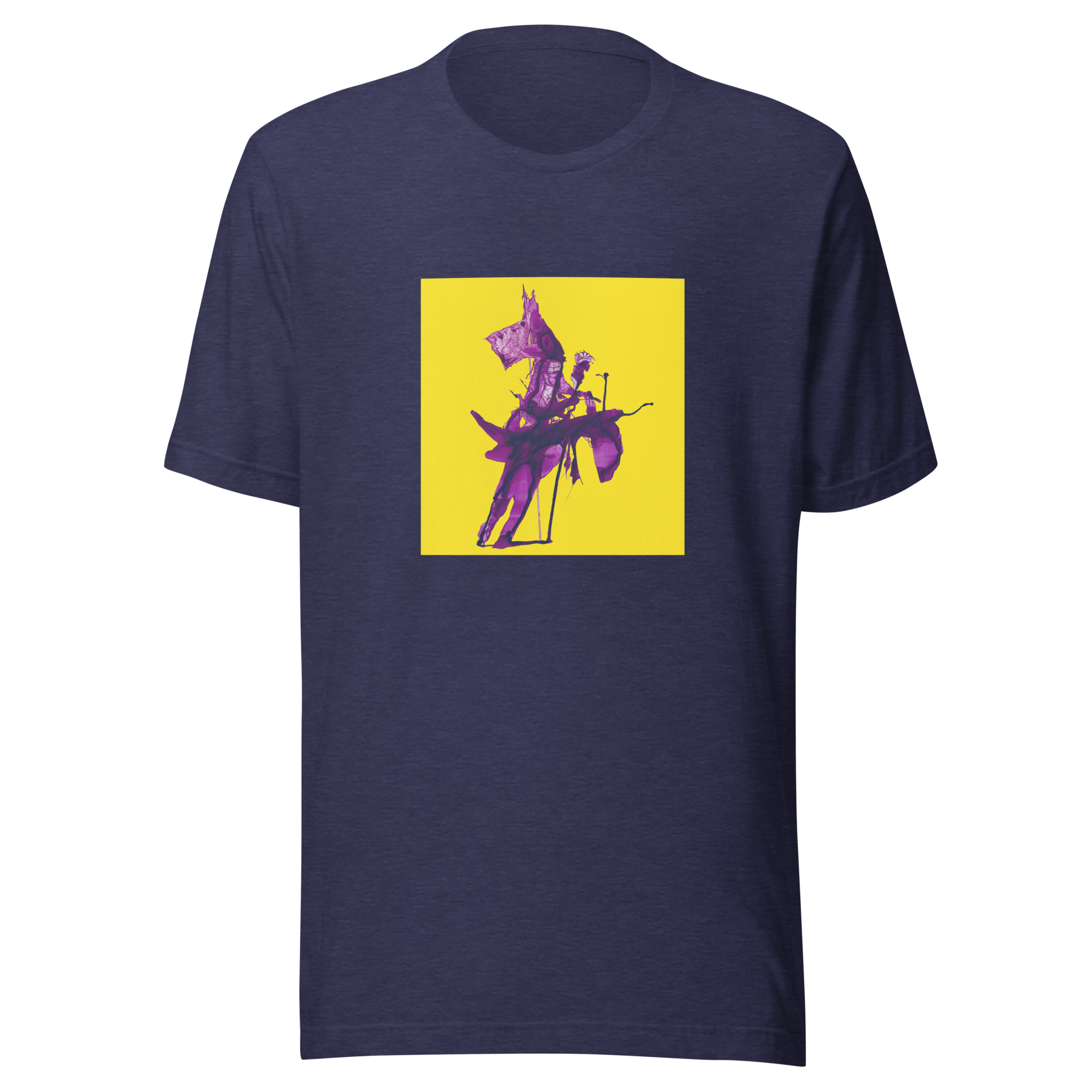 unisex-staple-t-shirt-heather-midnight-navy-front-6a7f9561c0e24.png