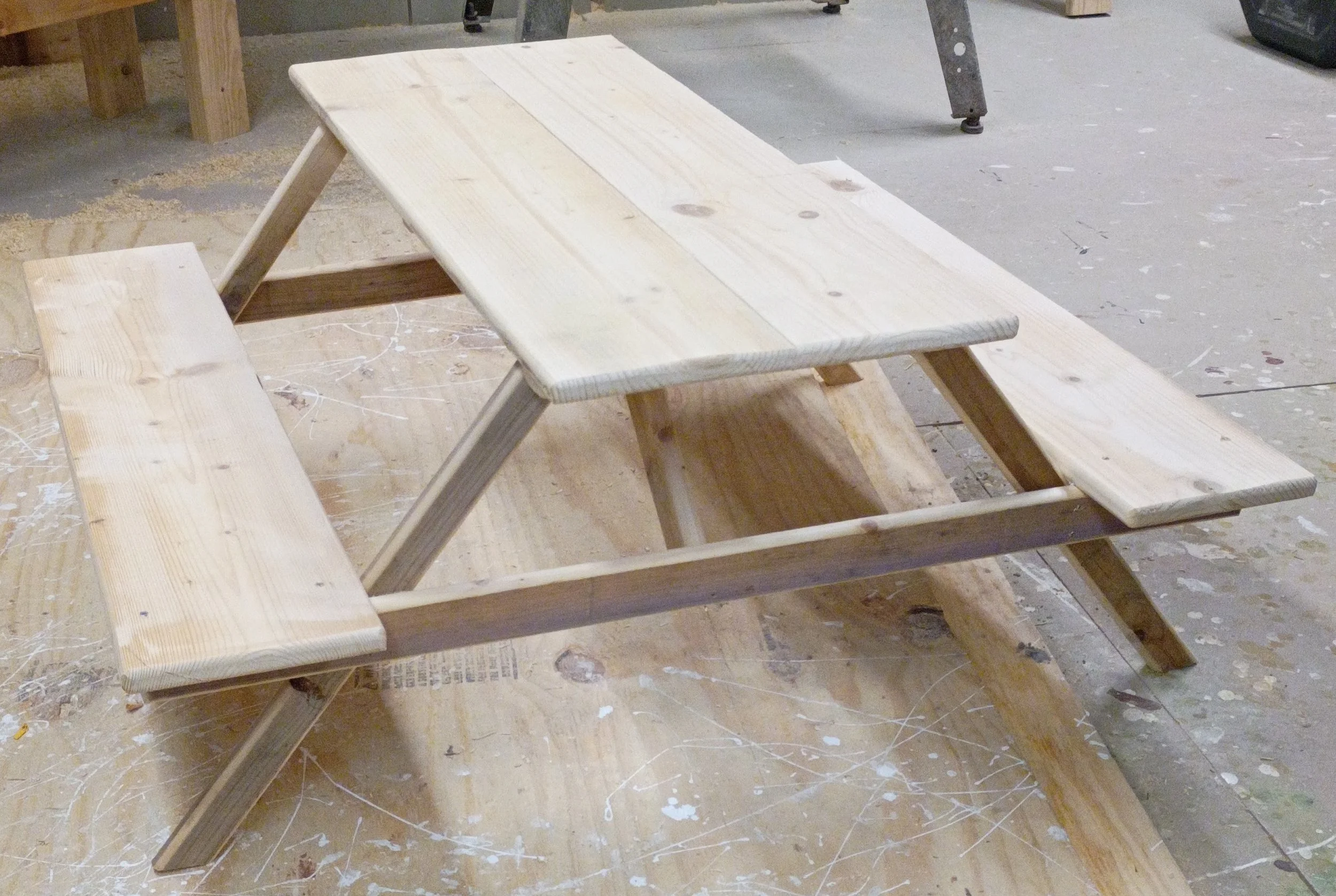 Child's picnic table