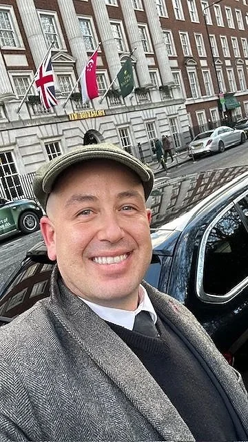 DImA dropping passengers at The Biltmore Mayfair