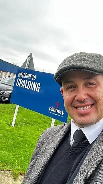 DimA driving passengers cross country to Spalding for a business meeting 