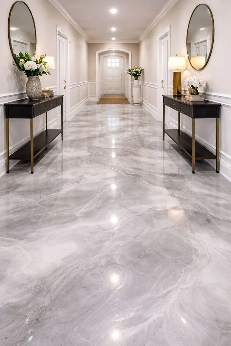 custom epoxy flooring