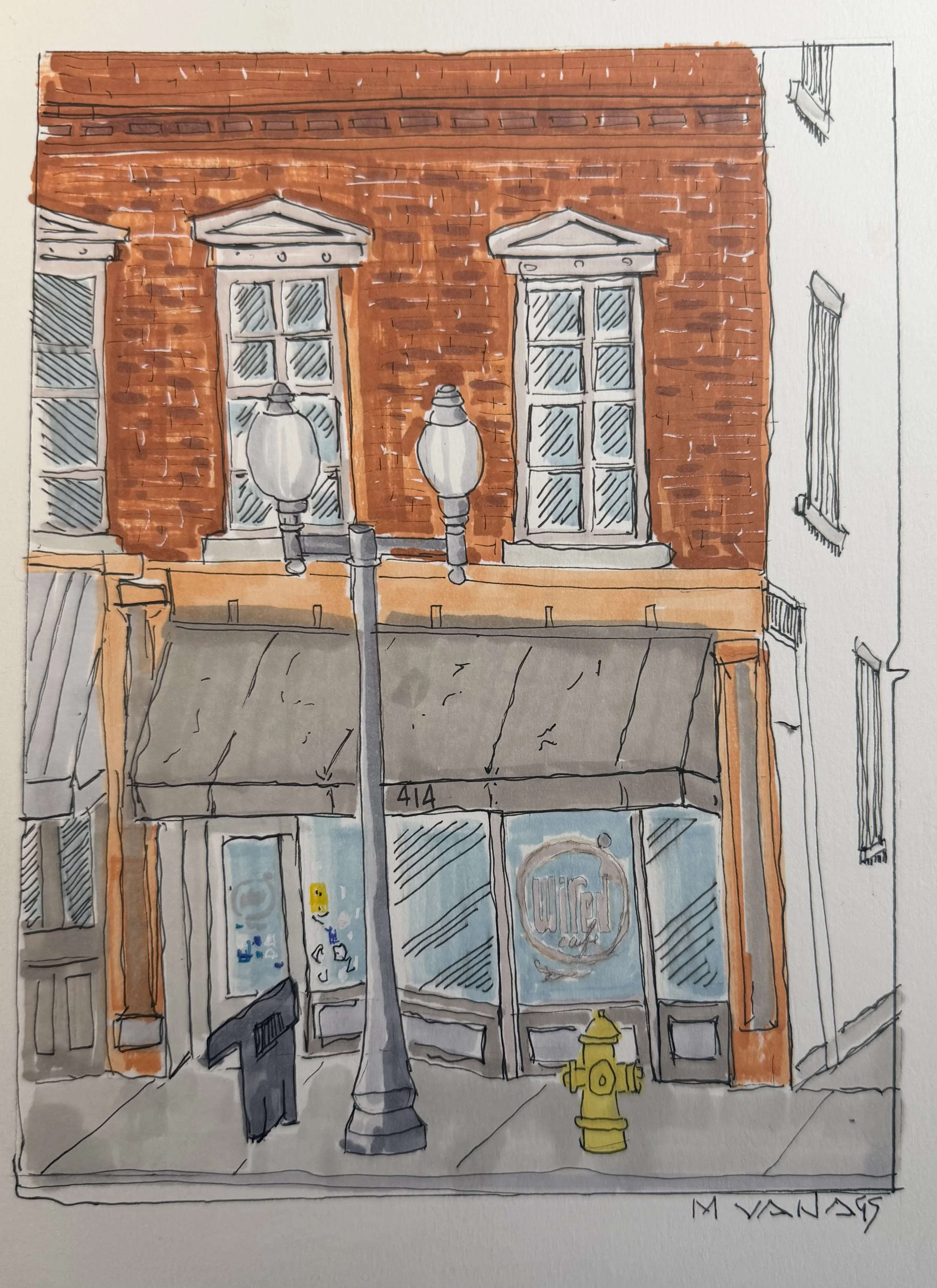 Wired Cafe, and Coffee Shop in downtown, Rockford, IL.