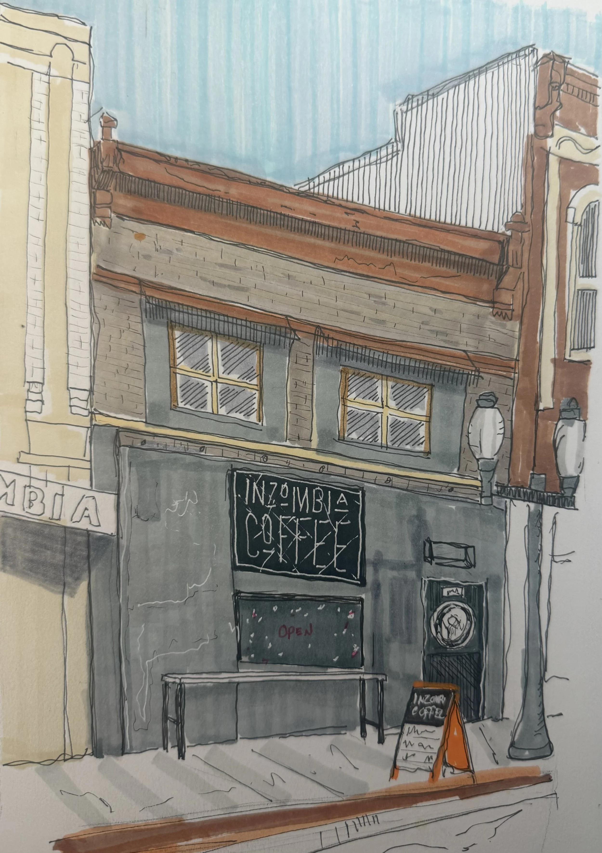 InZombia Coffee in downtown Rockford, IL.