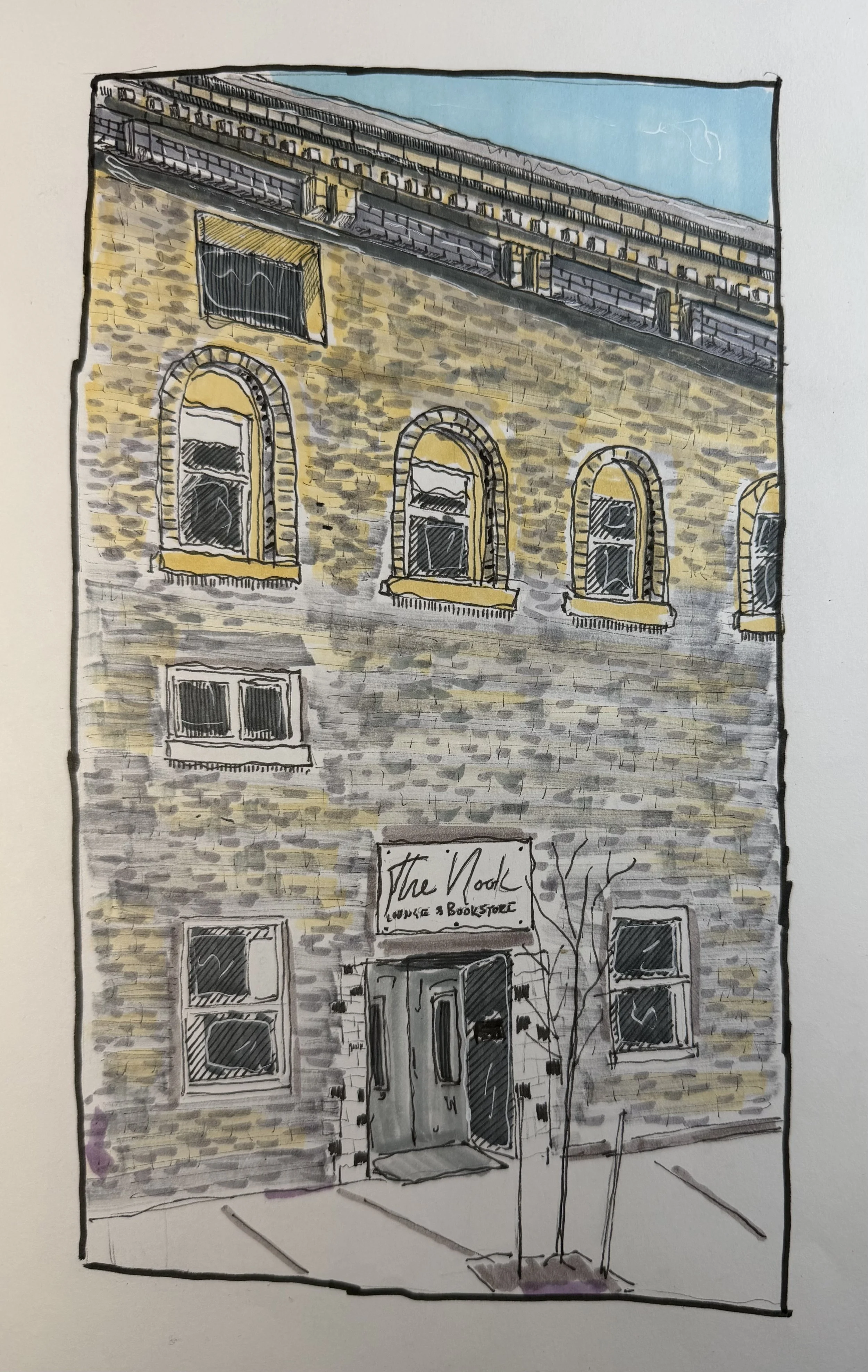 The Nook Coffee shop in Manitowoc, Wisconsin. 