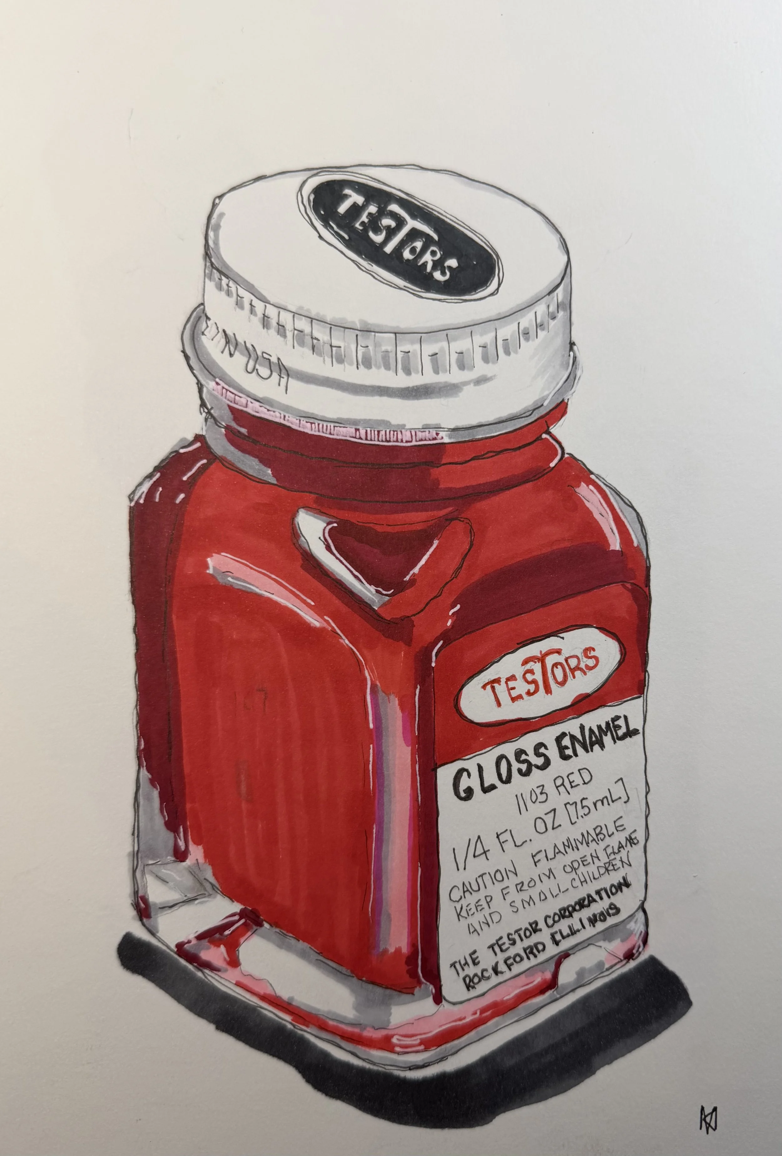 Testors Paint Jar