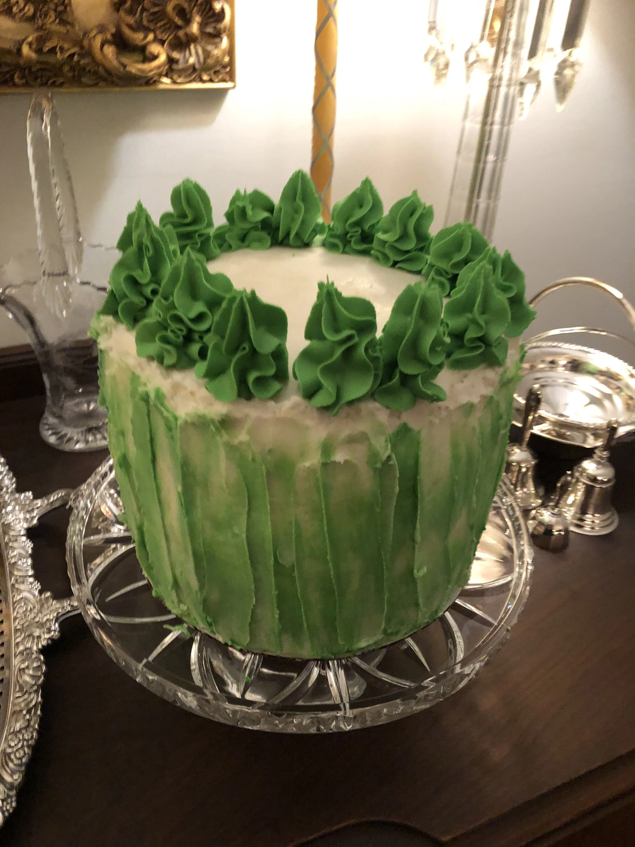 Christmas cake design. 