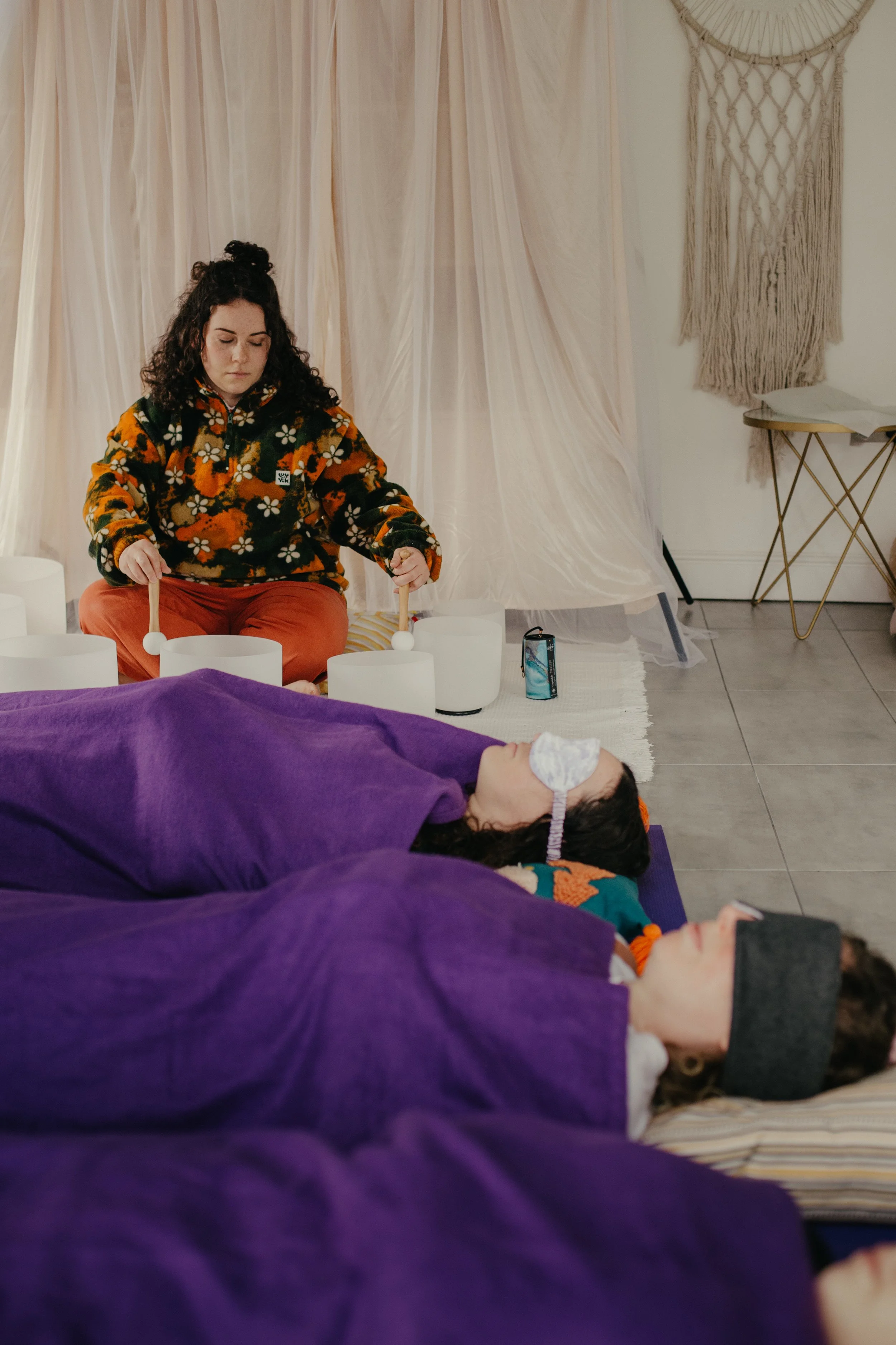 Wellbeing workshop creating space to pause and reconnect with the body