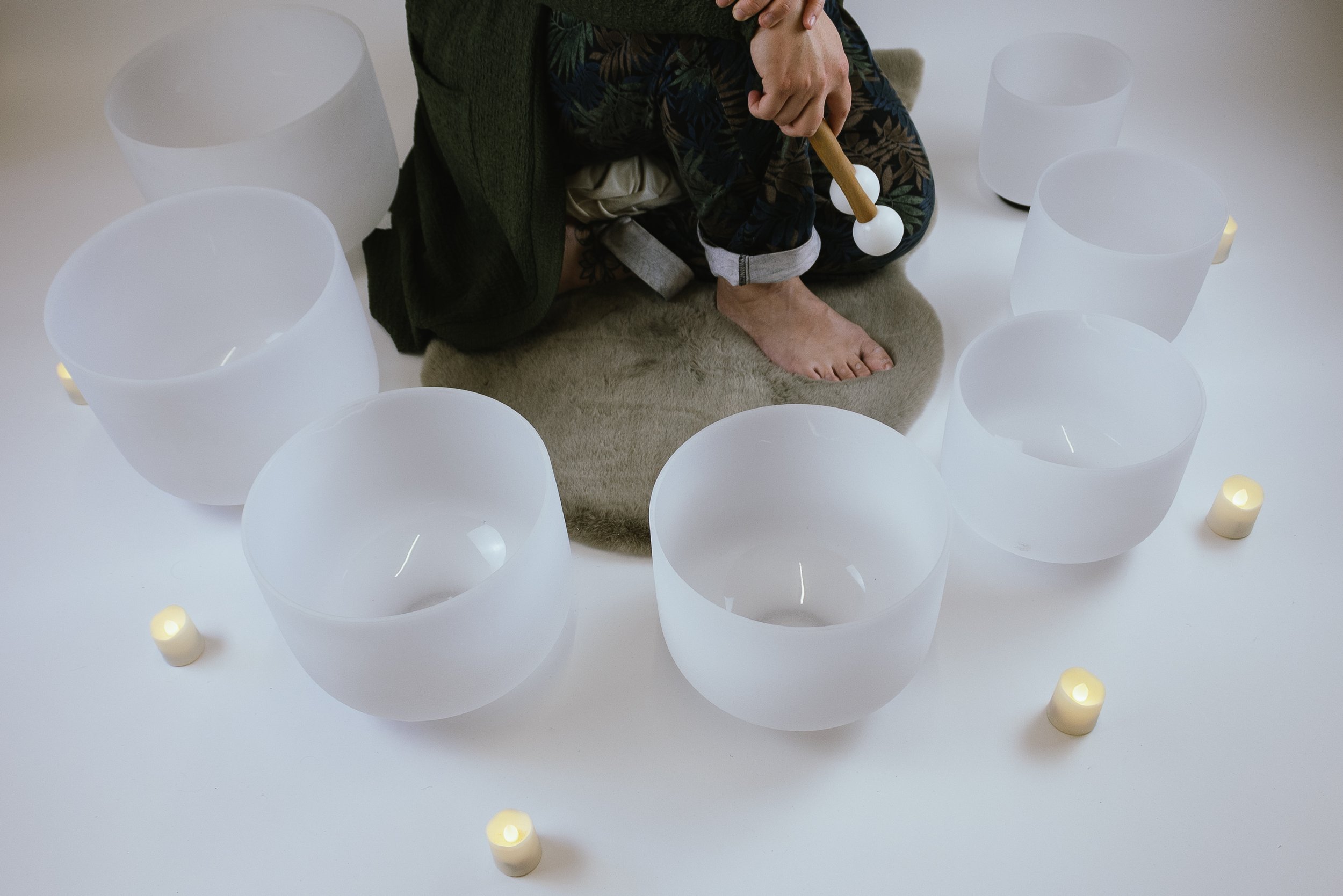 Guided wellbeing session focused on slowing down and grounding