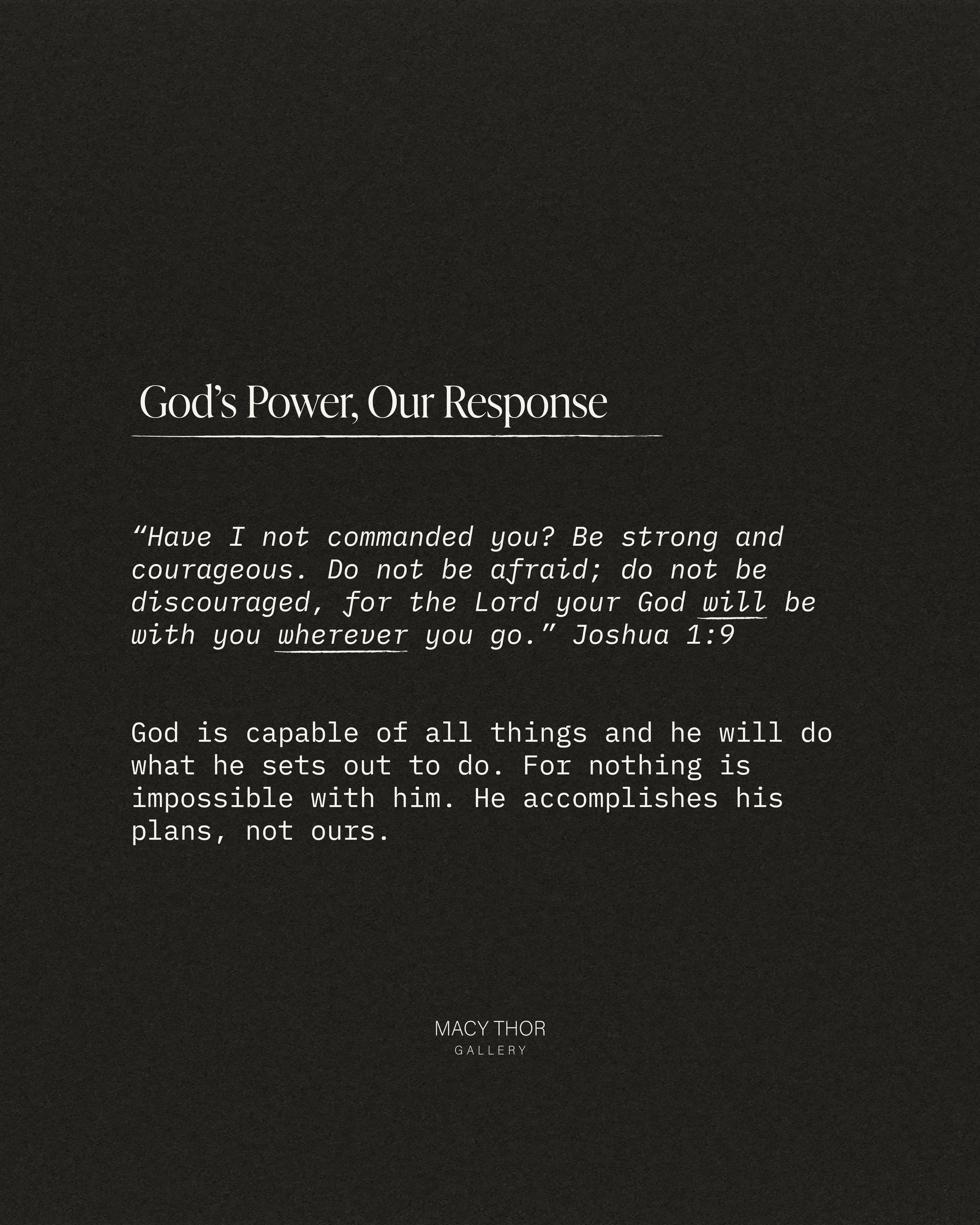 What do you need to surrender and entrust to the Lord today? 🤍