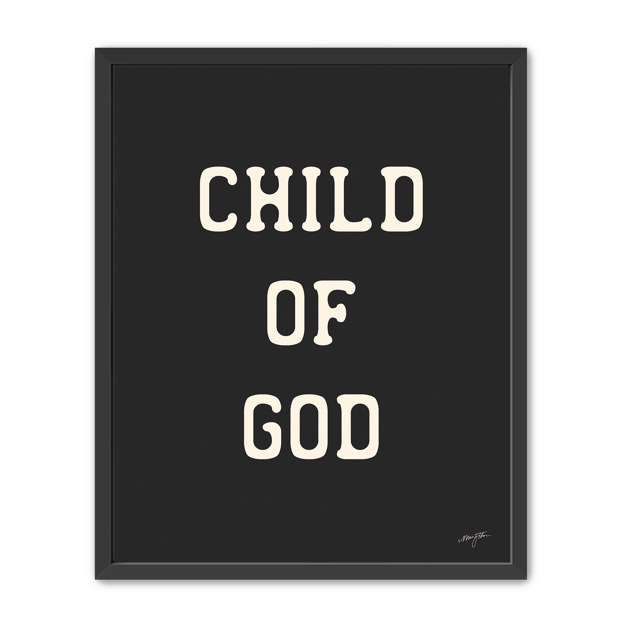Slate & Cream | Child of God