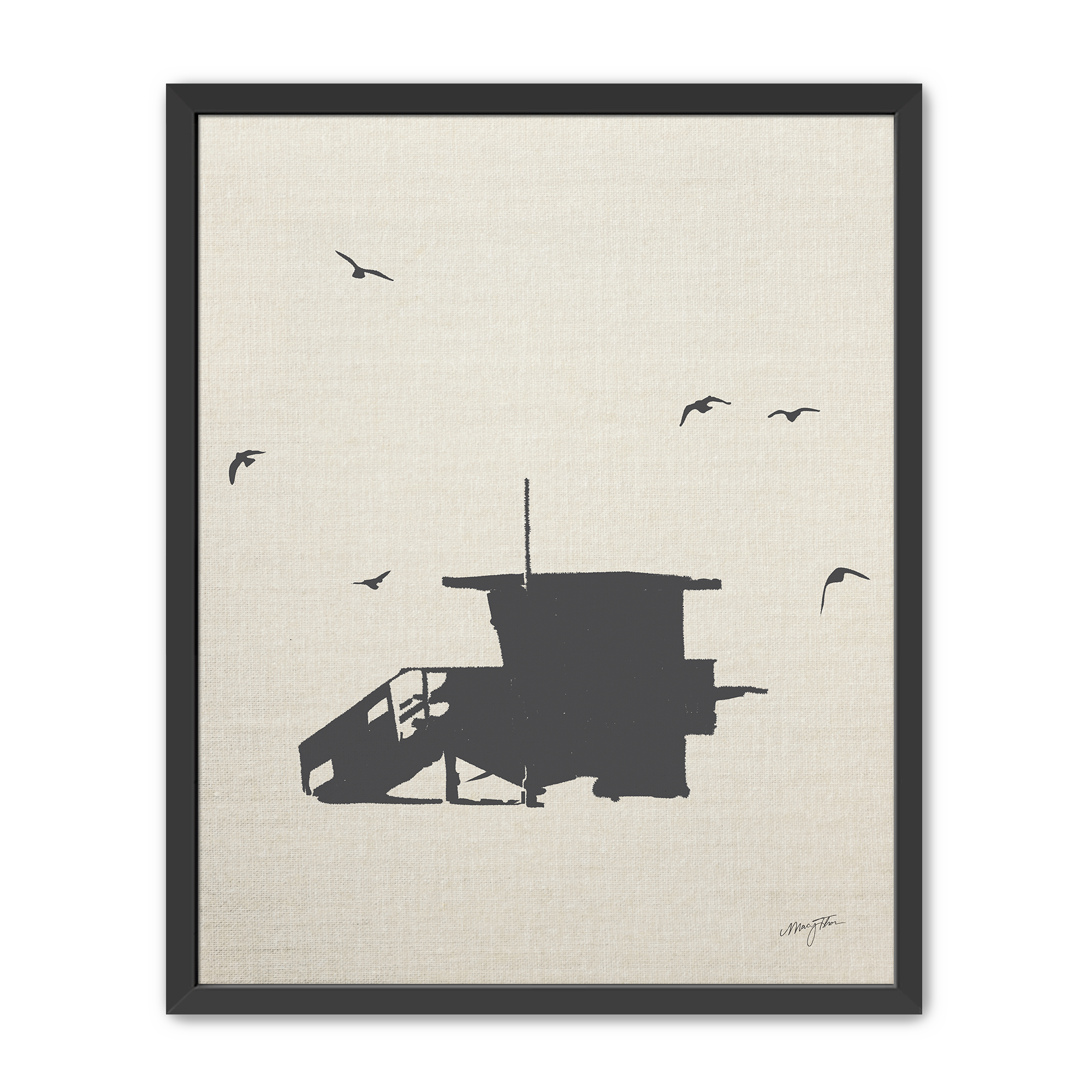 Lifeguard Tower | Slate | California Coastal