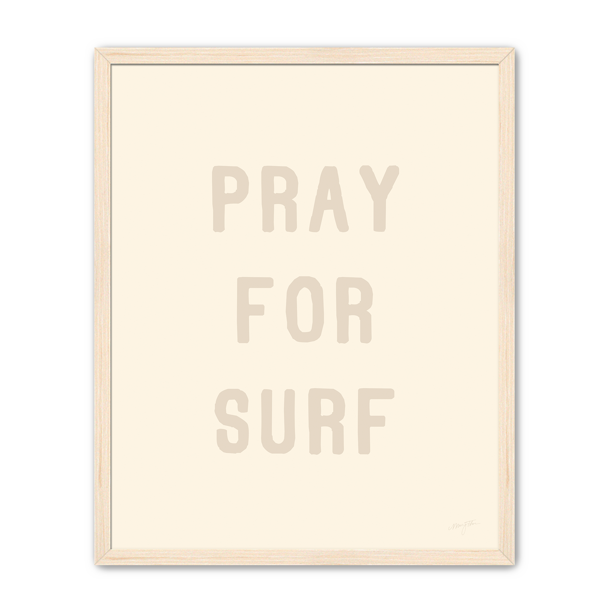 Cream & Tan | Pray for Surf