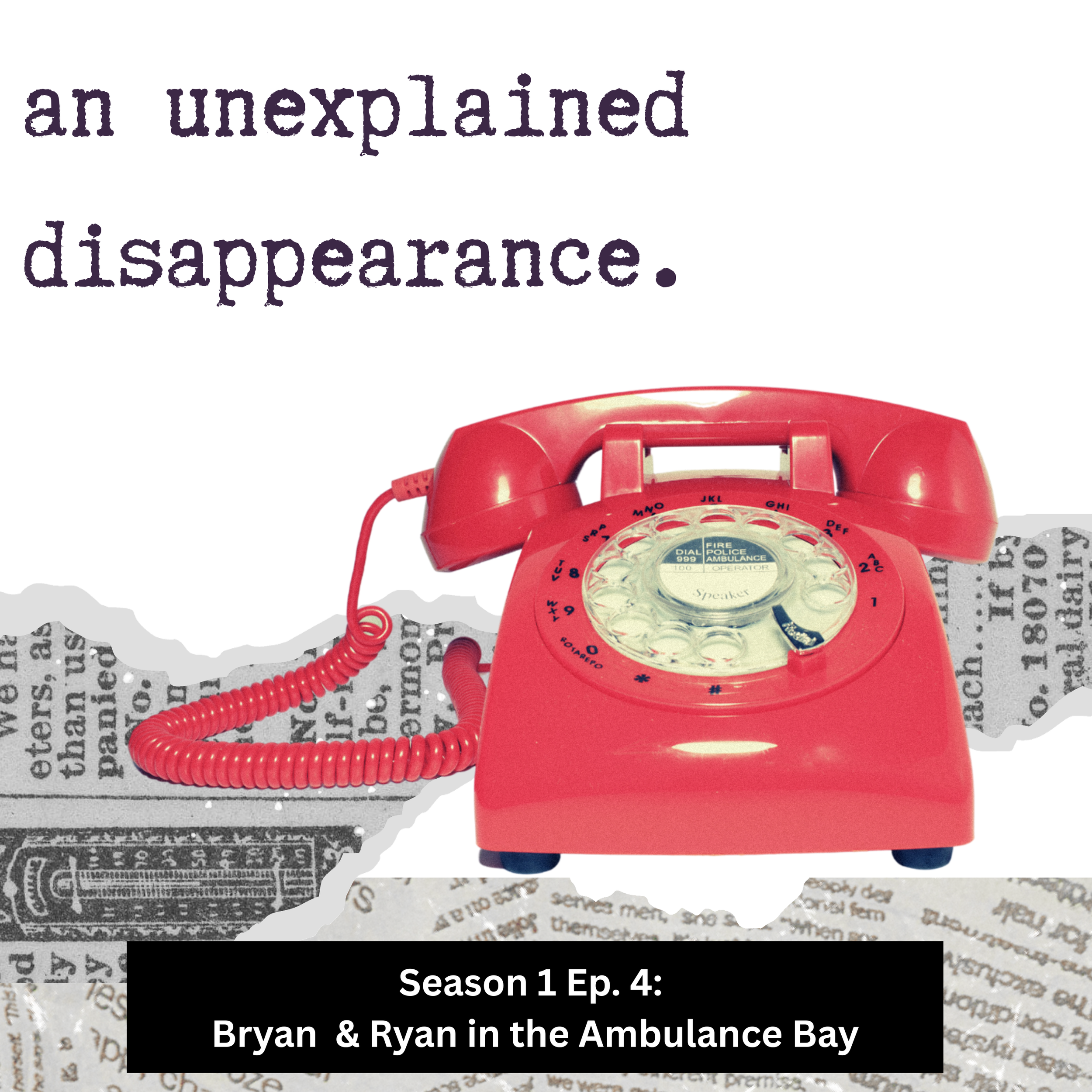 Season 1 Ep. 4, Part II: Bryan and Ryan in the Ambulance Bay.