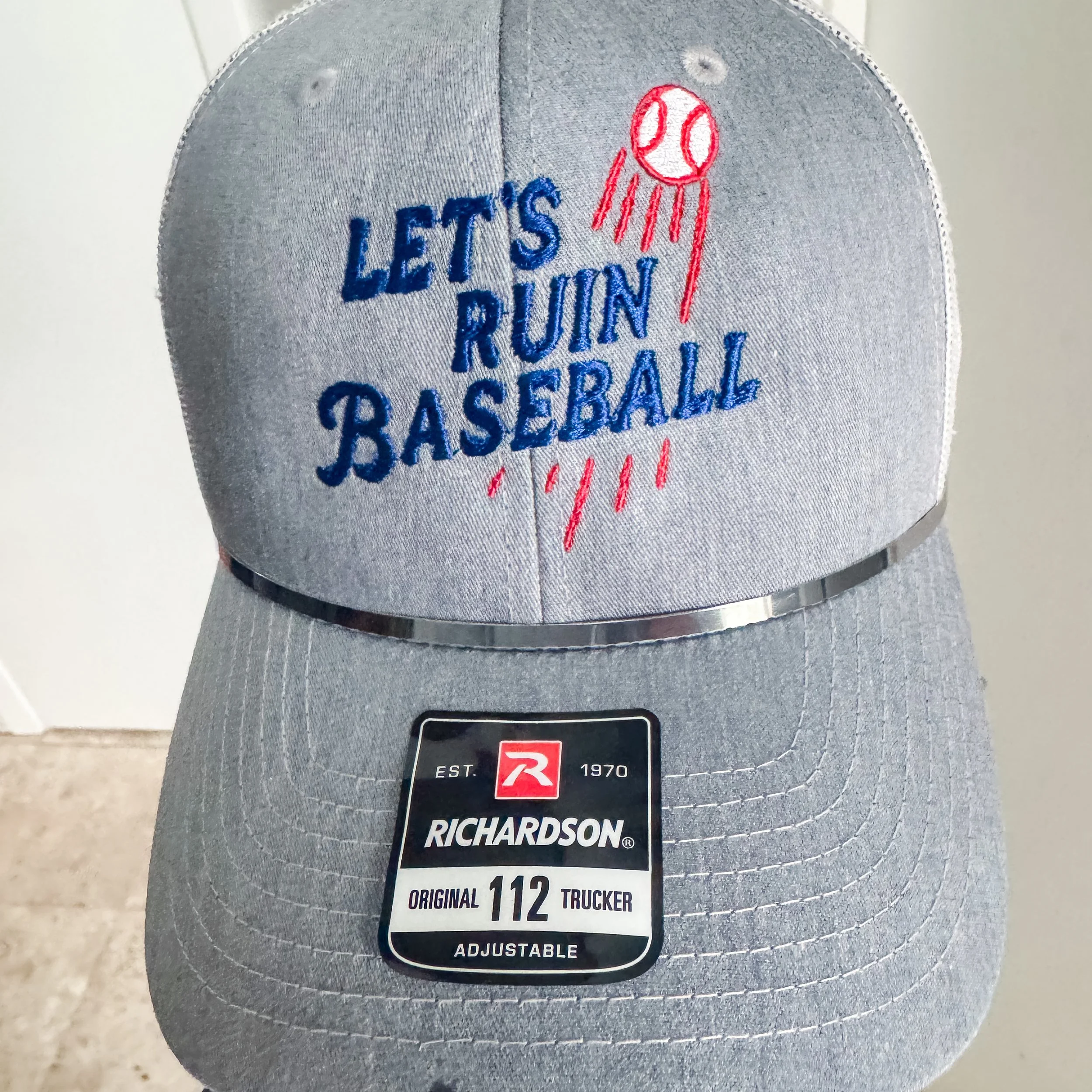 Let's Ruin Baseball Dodgers Hat