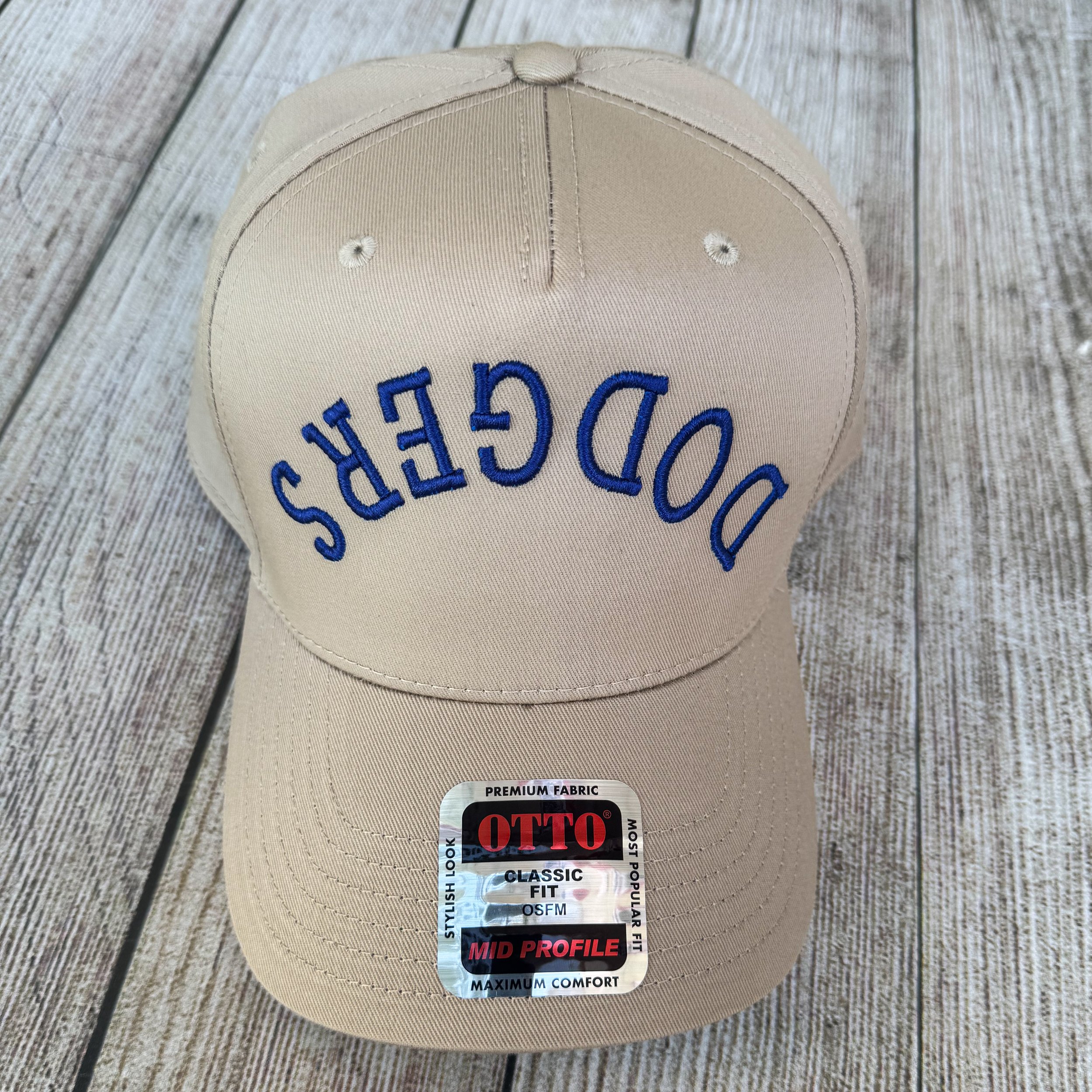 Upside Down Dodgers Hat