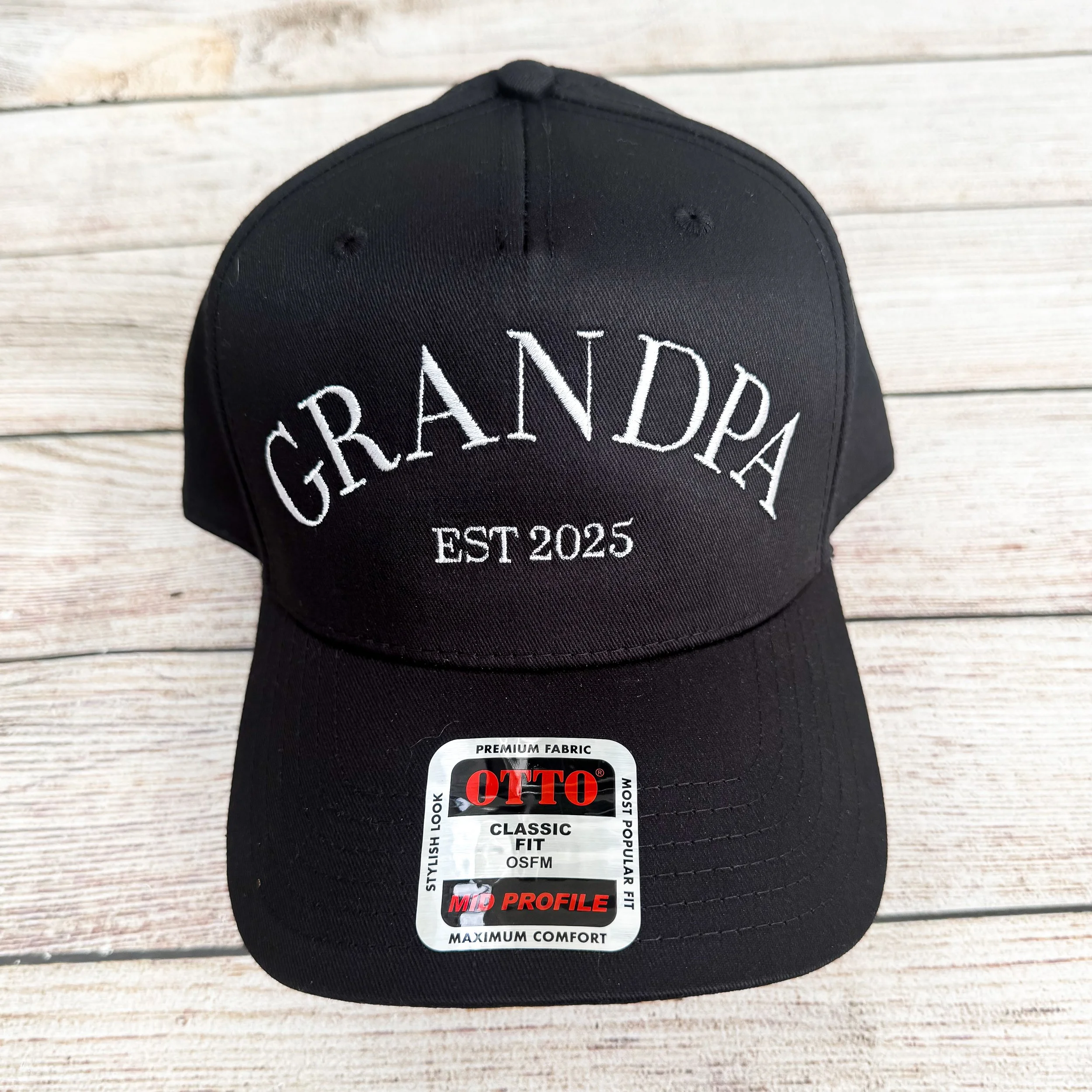 "Grandpa est. 2026" Hat