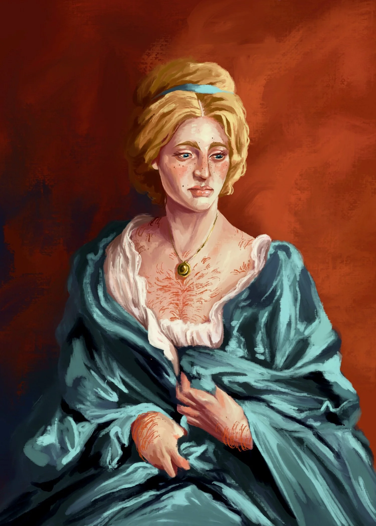 Enid inspired by John Singer Sargent