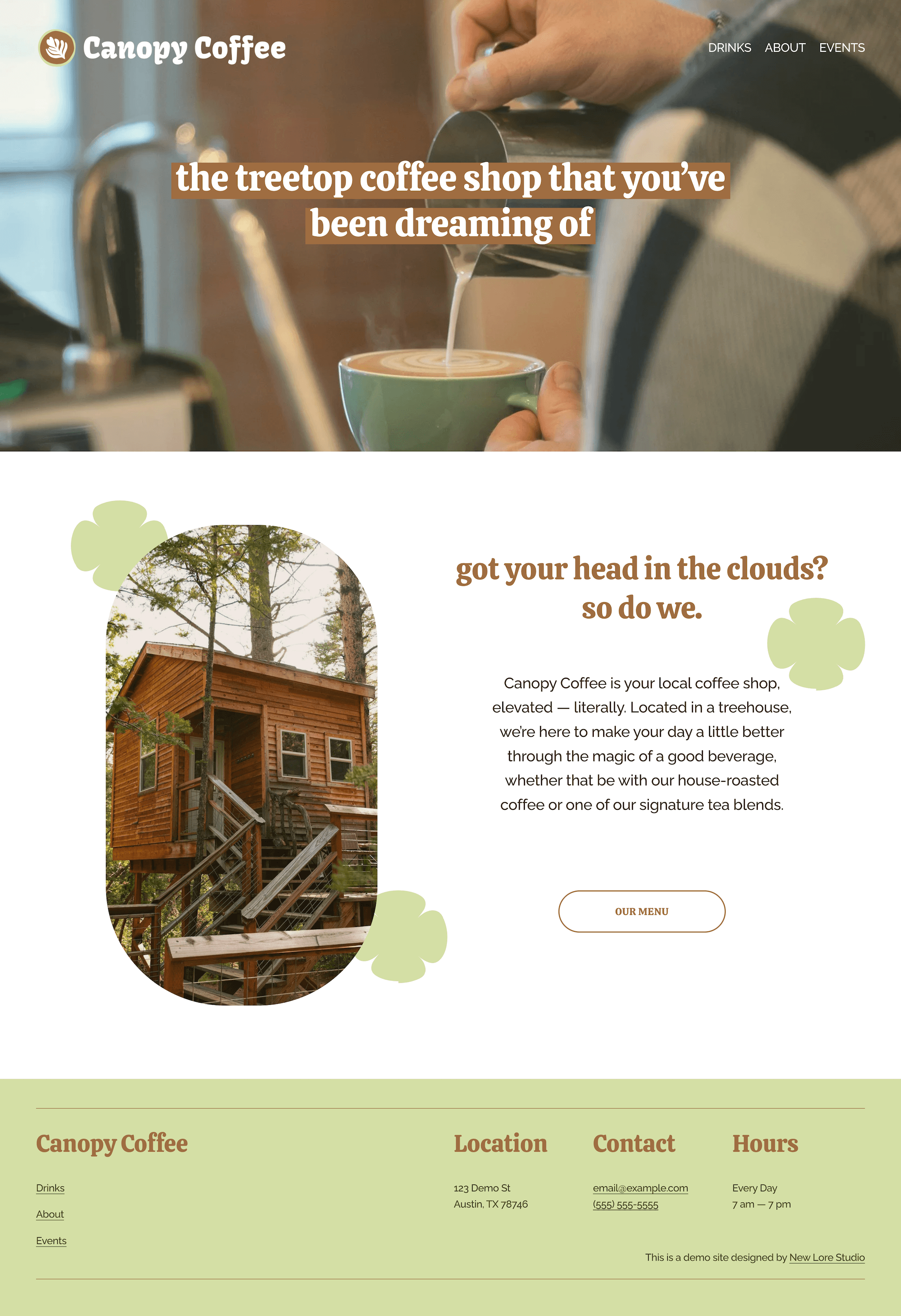 Coffee Shop: Canopy Coffee