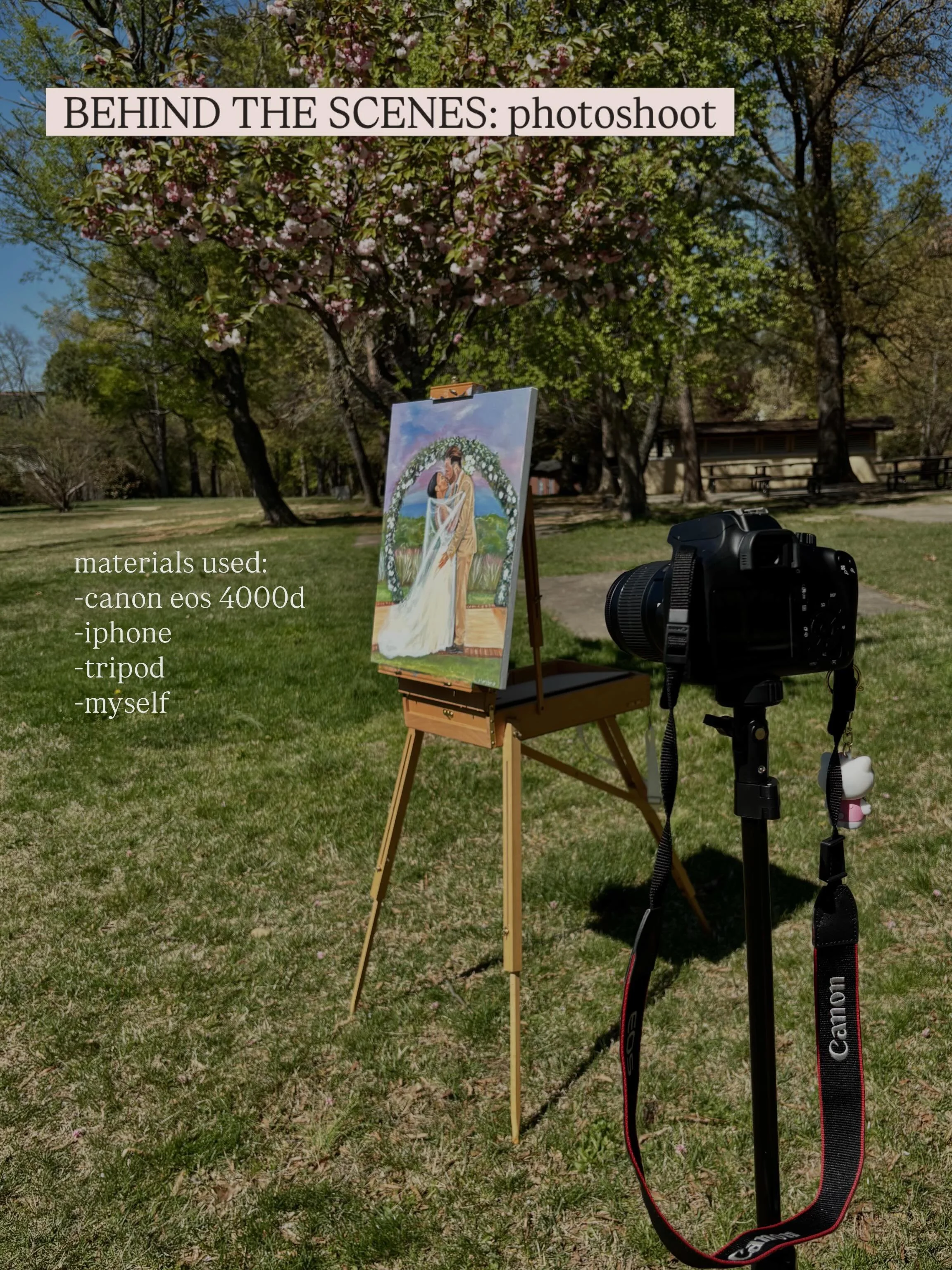 Here is a how I took pictures for my portfolio. With the help of my canon eos 4000d, and iPhone. The camera connect app was beyond helpful as well as the tripod! The least stressful photoshoot I&rsquo;ve ever had! 

#canoncamera #canoneos4000d #livew