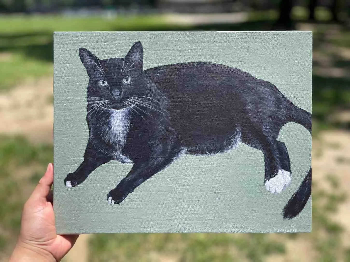 Acrylic Pet Portrait