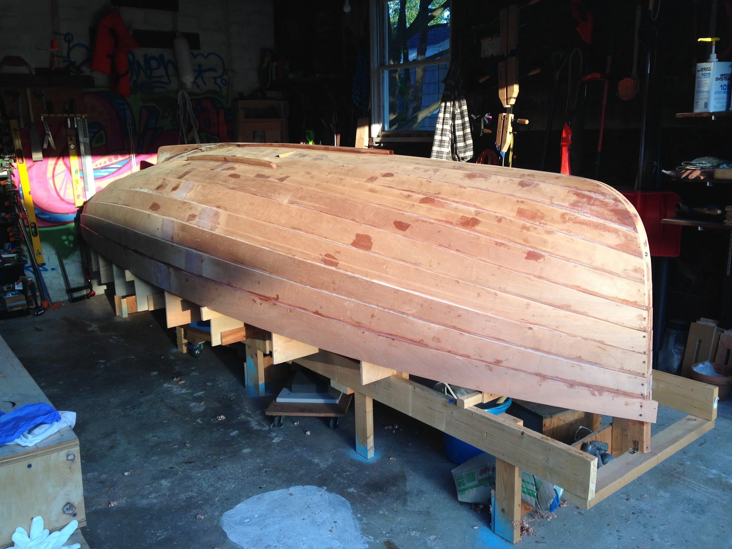 Planking almost complete on Ilur