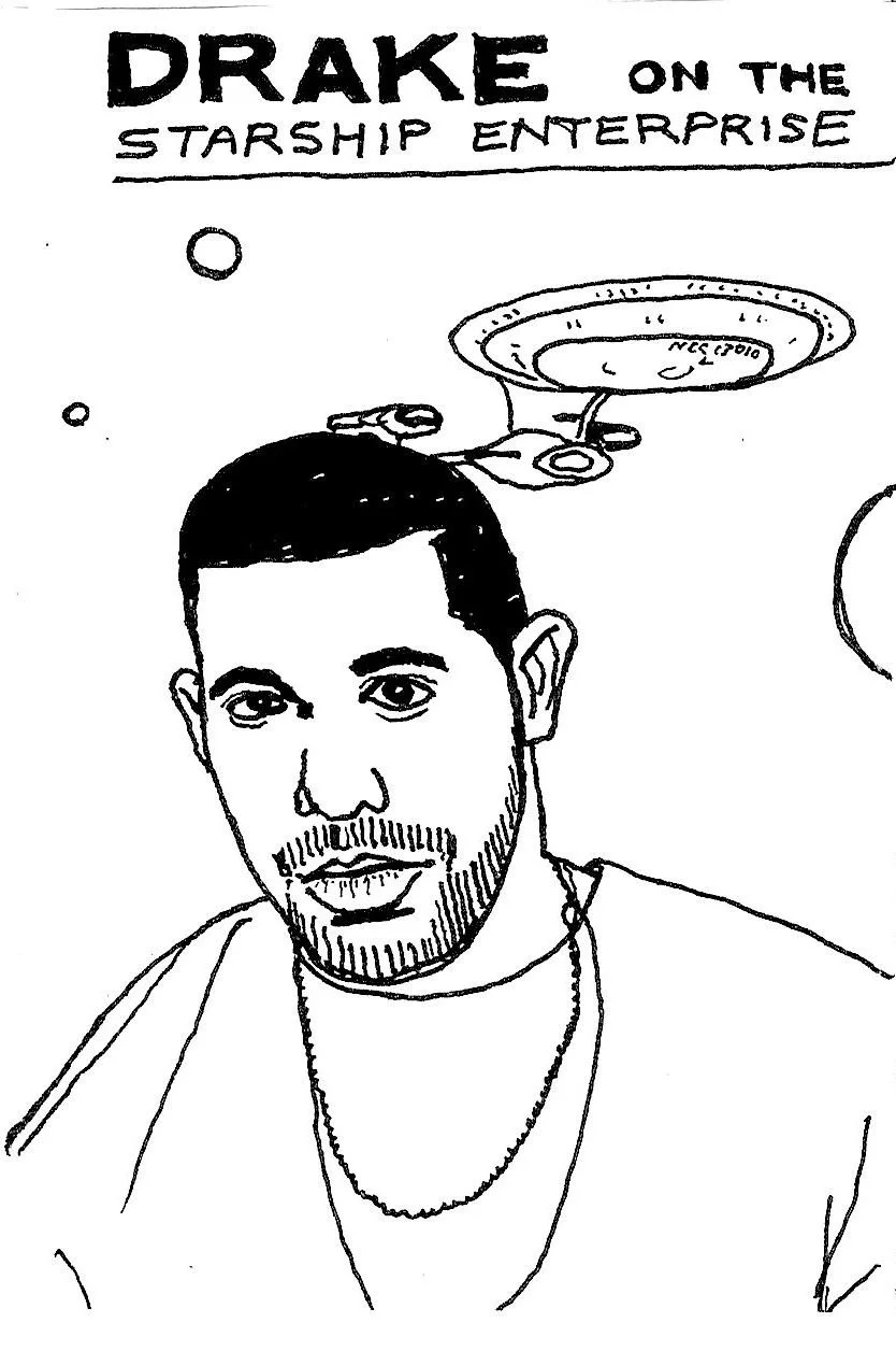 Drake On The Starship Enterprise